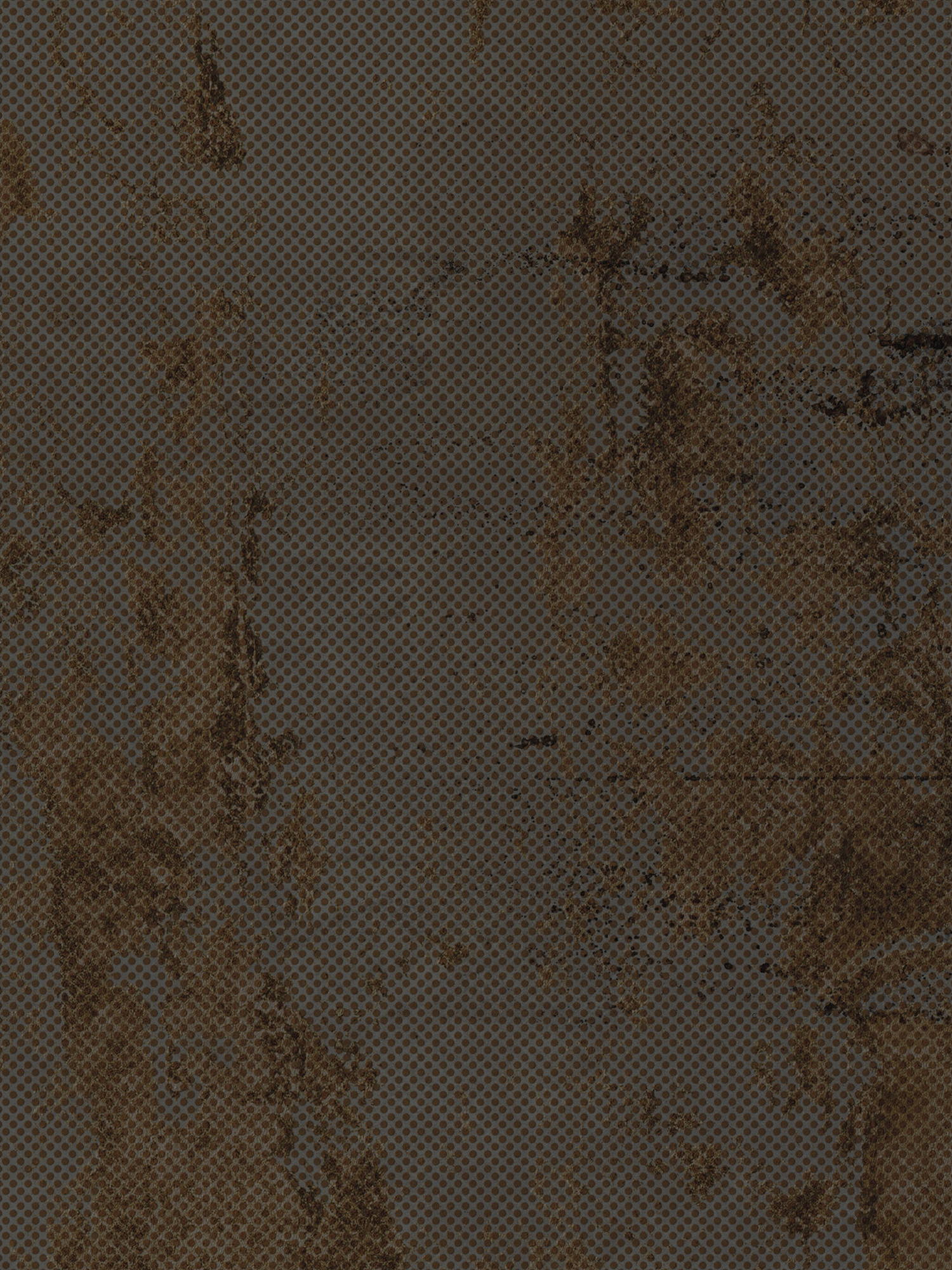 METAL PERF - FLOOR TILES, Metal perf russet - Ceramics