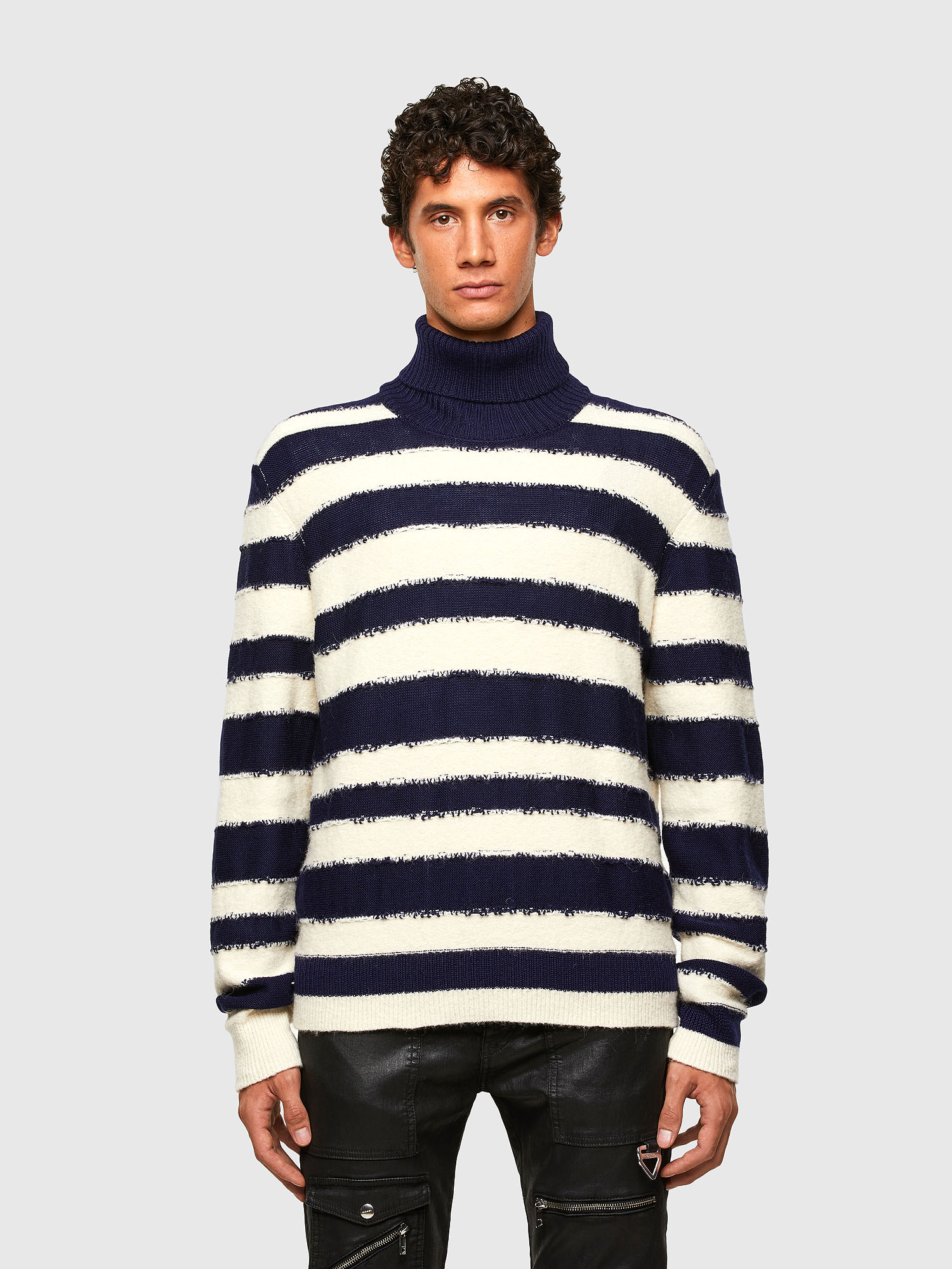 K-BRENTON, Blue/White Diesel - K-BRENTON, Blue/White - Knitwear - Image 1