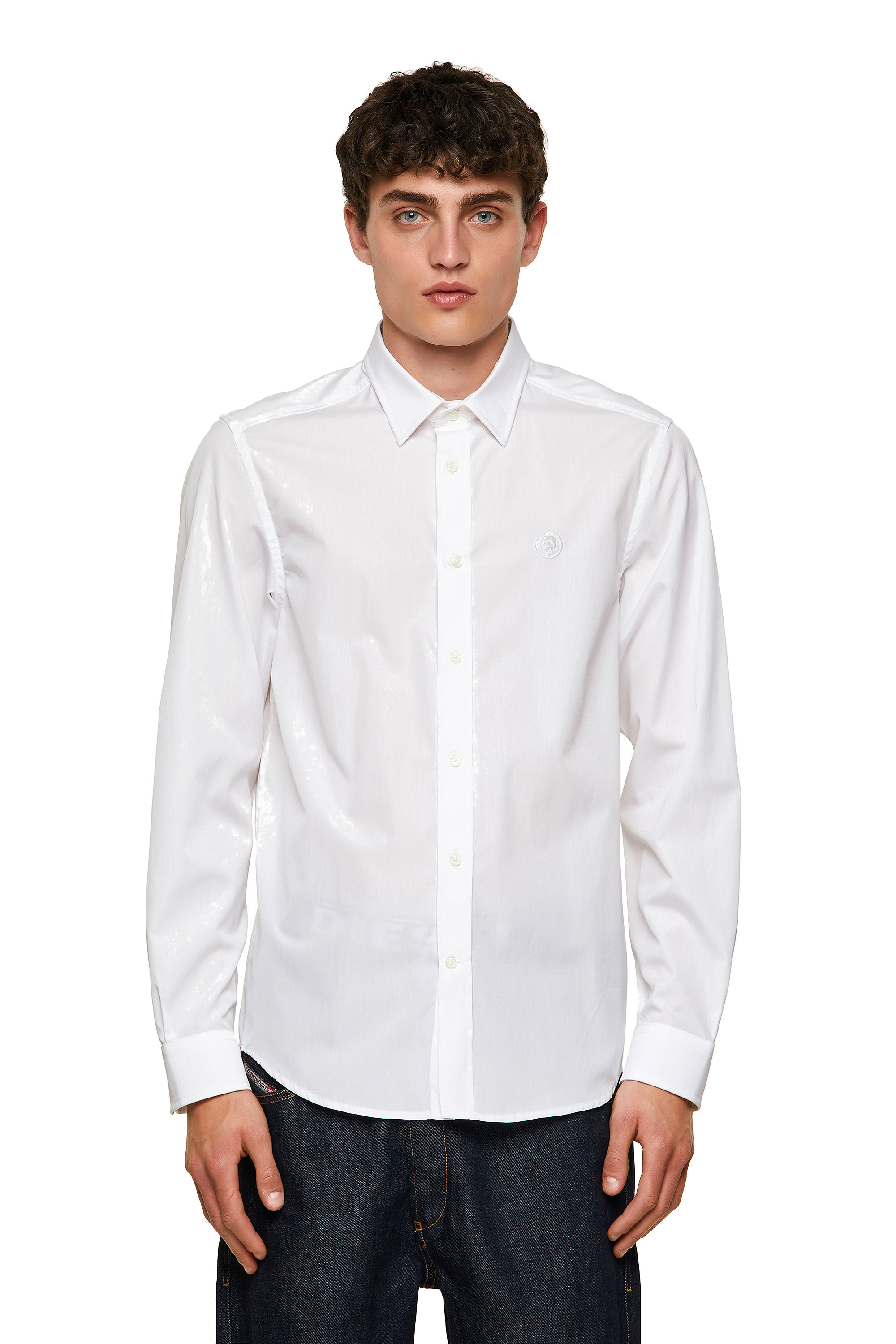 S-BILL, White Diesel - S-BILL, White - Shirts - Image 1