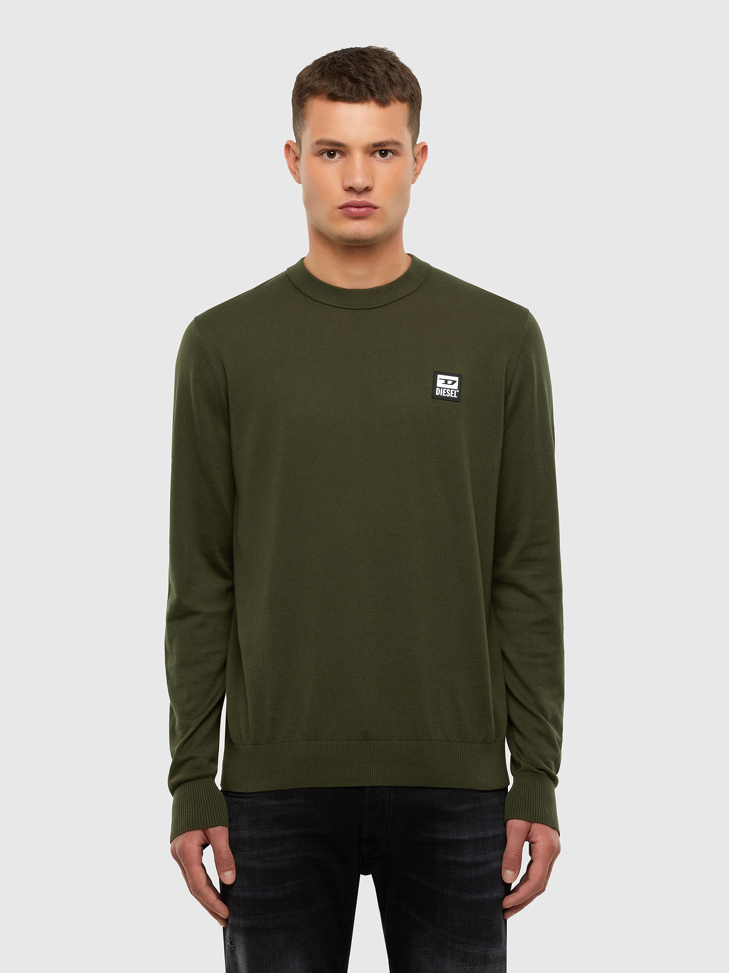 K-FREEX-B, Military Green Diesel - K-FREEX-B, Military Green - Knitwear - Image 1