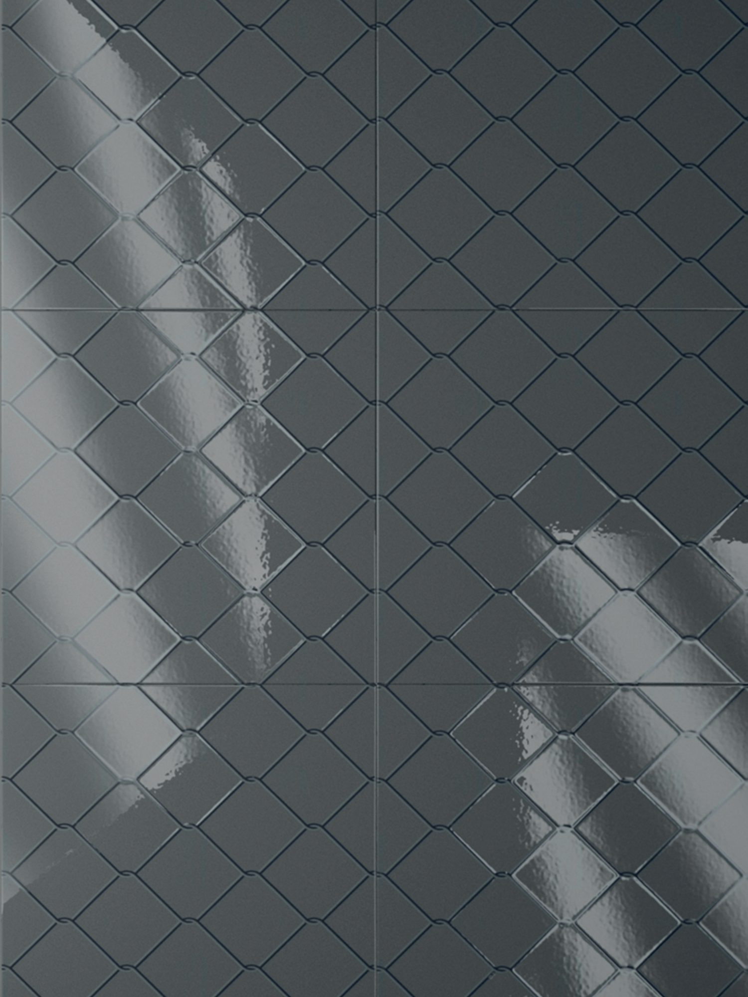 FENCE - WALL TILES, Grey - Ceramics