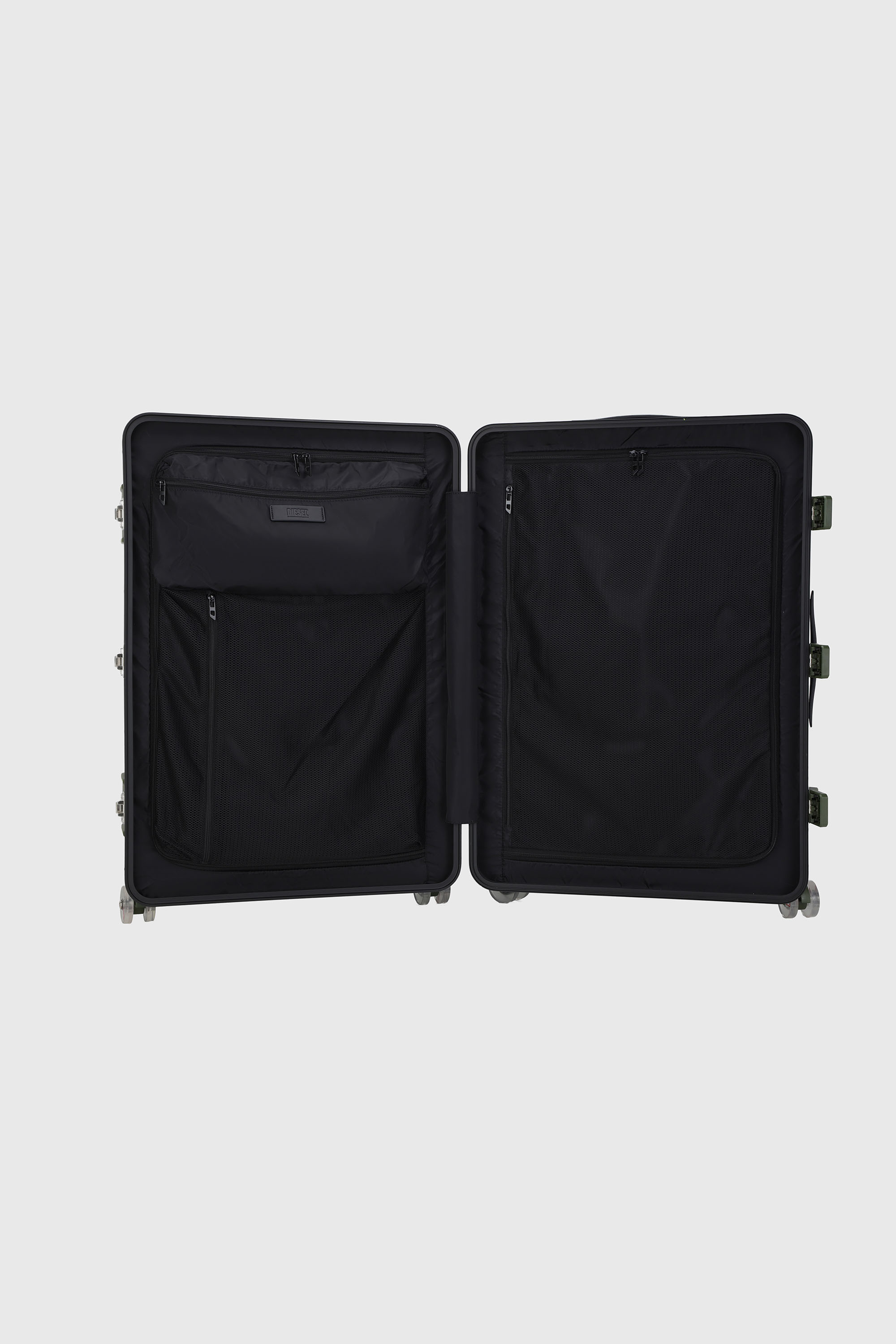 Diesel - DIESEL PC STRONG IMAGE TROLLEY- DSL003, Unisex's Rugged suitcase size L in Military Green - 3