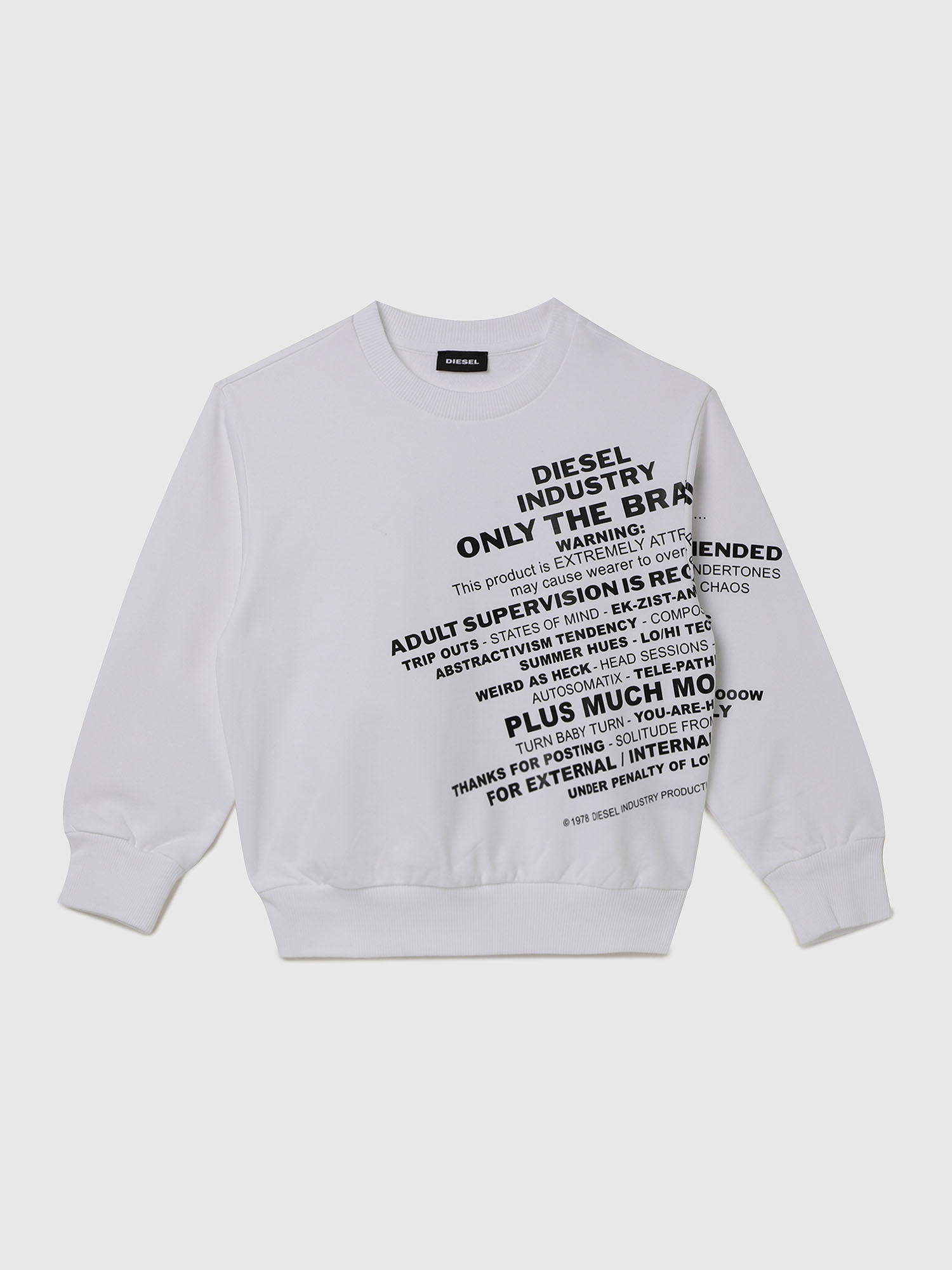 SGIRKS1 OVER, White Diesel - SGIRKS1 OVER, White - Sweaters - Image 1