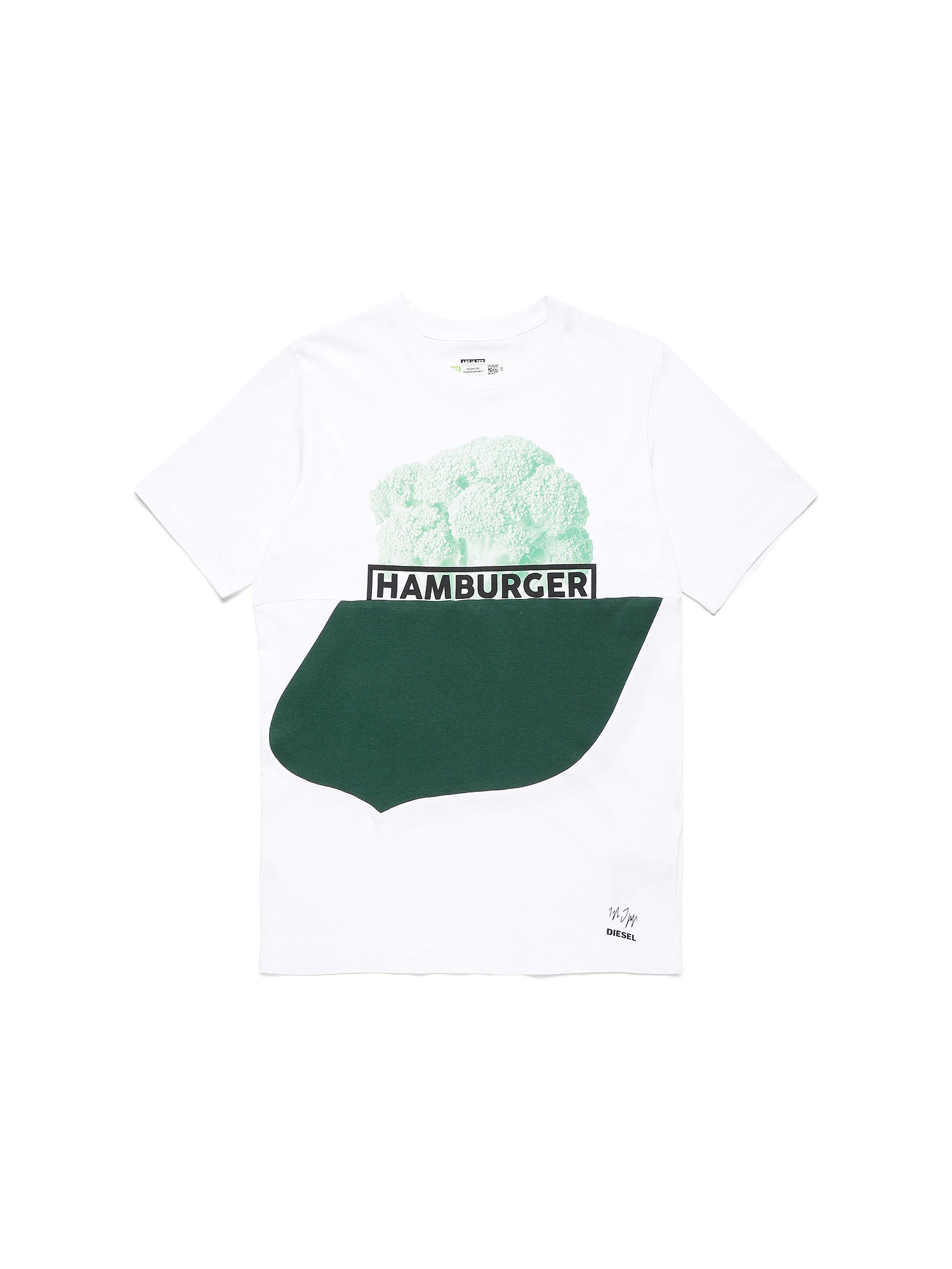D-SHIELD-GREEN, White Diesel - D-SHIELD-GREEN, White - T-Shirts - Image 1