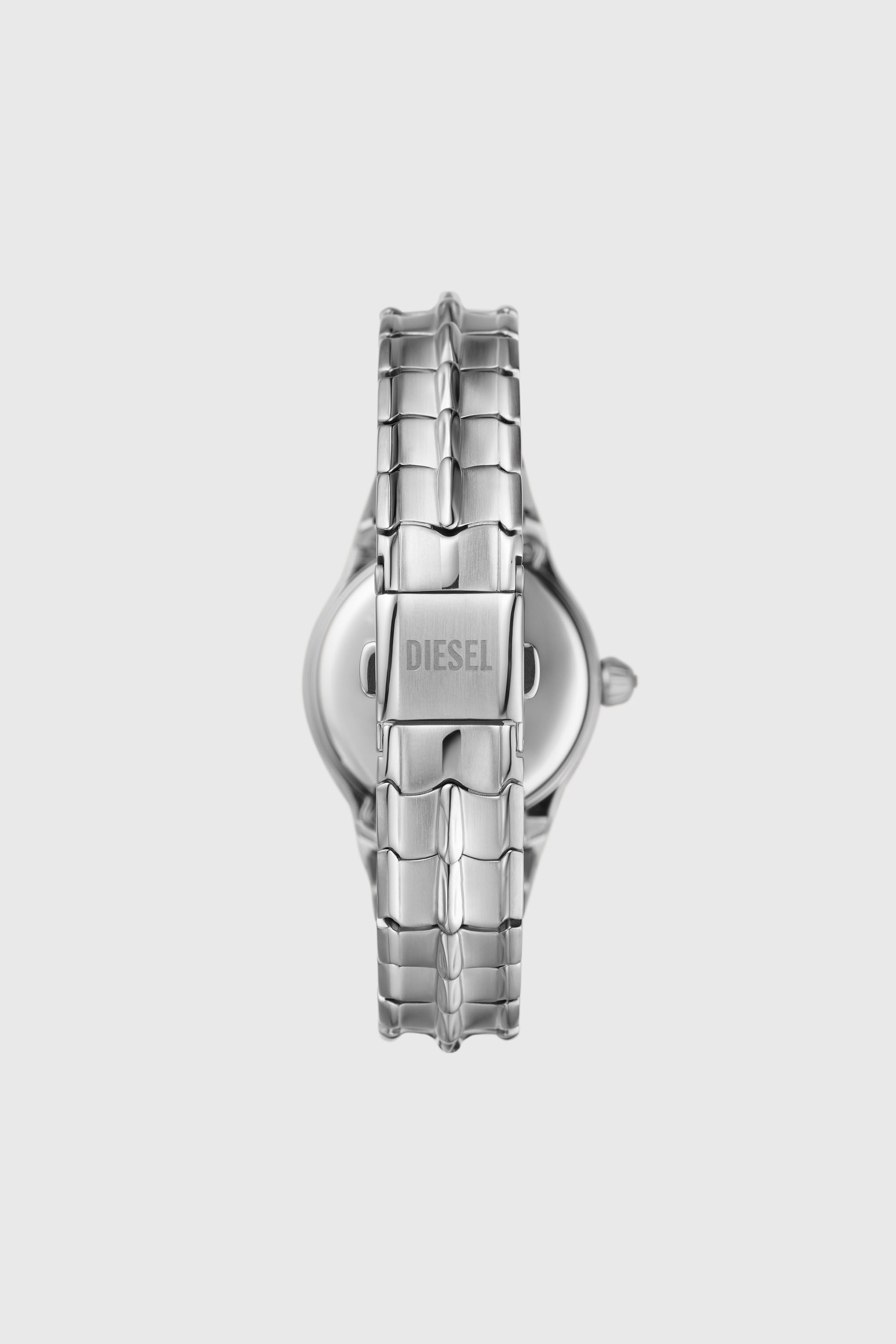 Women's Vert three-hand stainless steel watch | Silver | Diesel