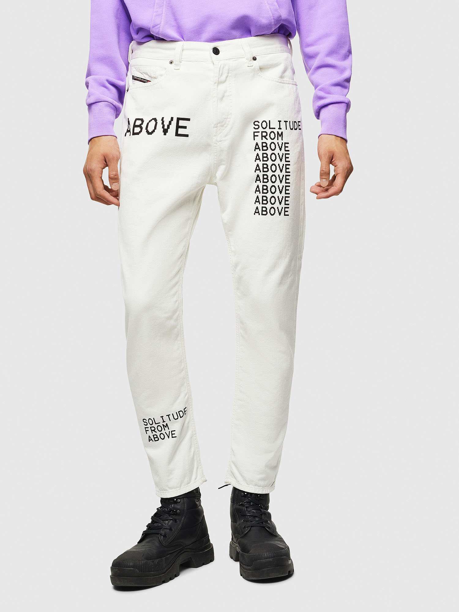 D-Vider 069KT, White Diesel - D-Vider 069KT, White - Jeans - Image 1
