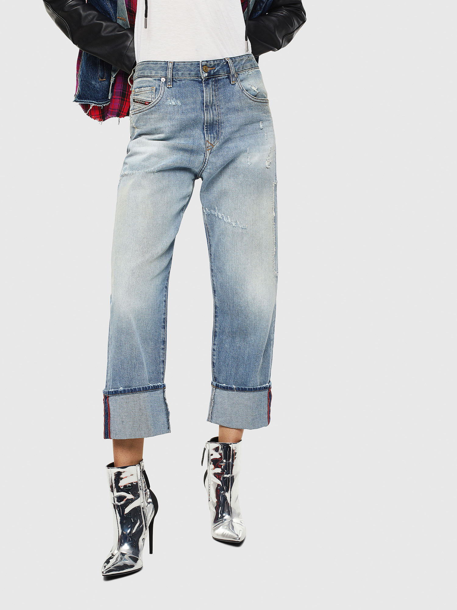 D-Reggy 0098V, Light Blue Diesel - D-Reggy 0098V, Light Blue - Jeans - Image 1