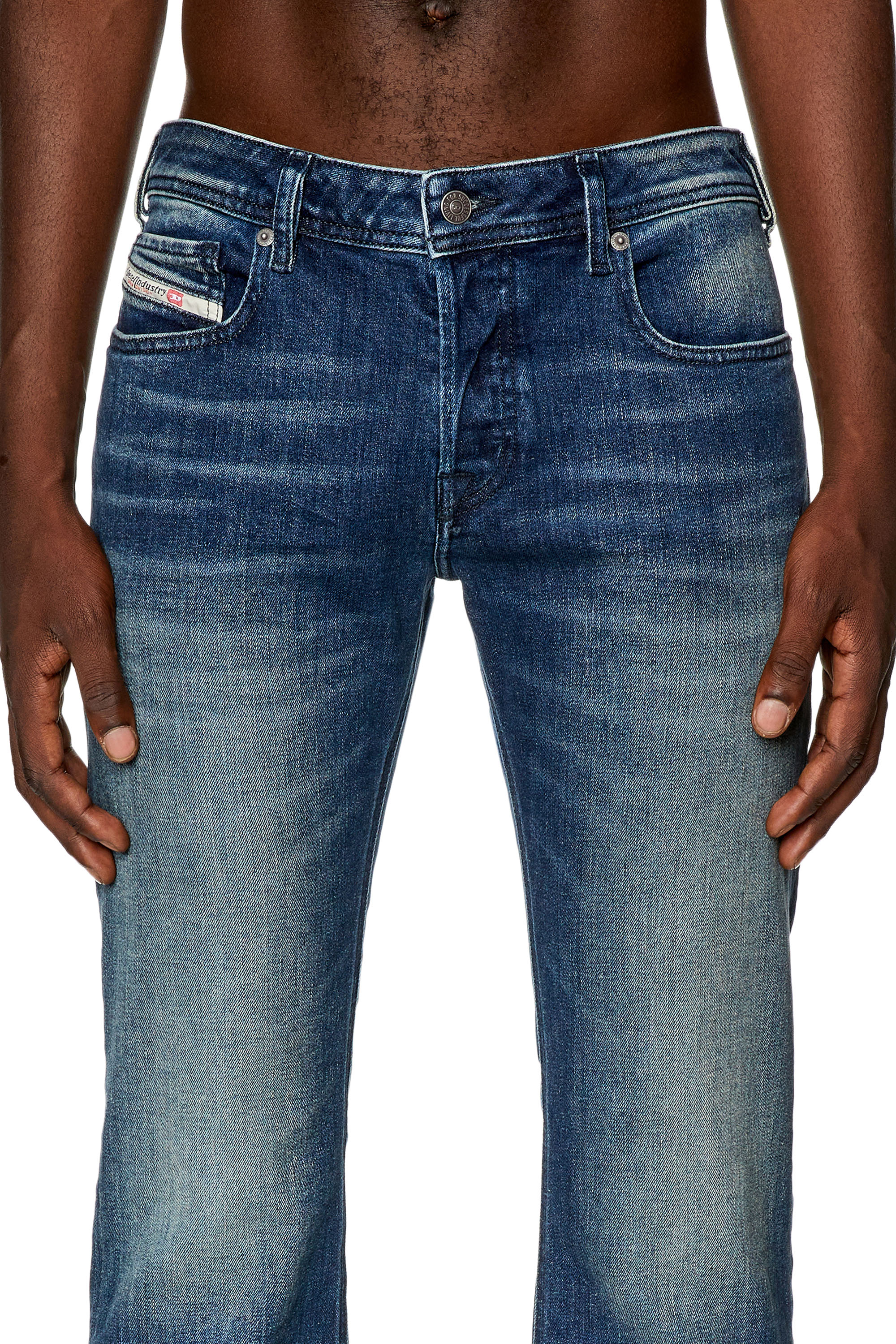 Diesel - Man's Bootcut Jeans Zatiny R69SF, Dark Blue - 5