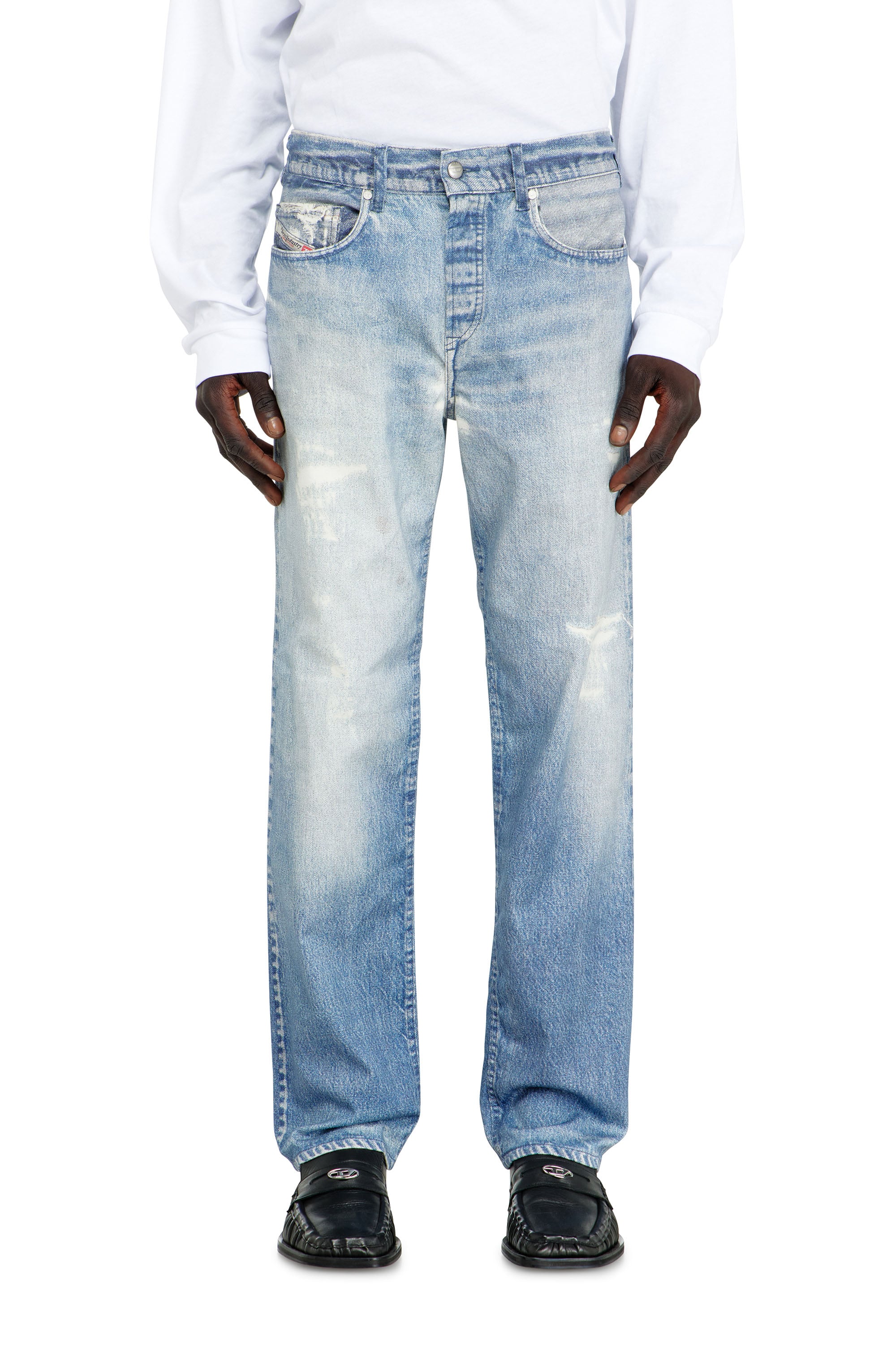 Diesel - Man's Regular 2090 D-Veekley Joggjeans&reg; 068RX, Light Blue - 3