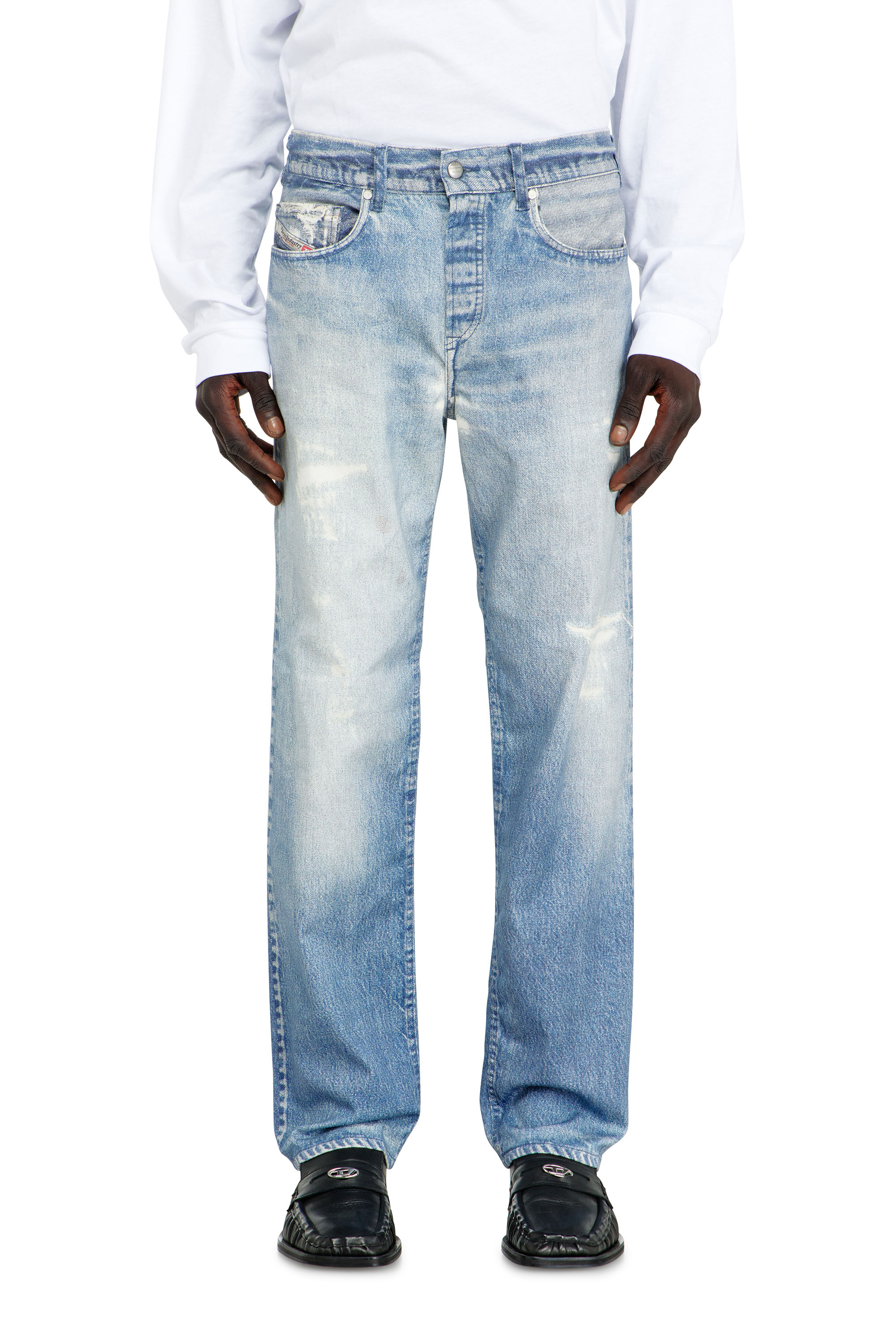 Diesel - Man's Regular 2090 D-Veekley Joggjeans&reg; 068RX, Light Blue - 2