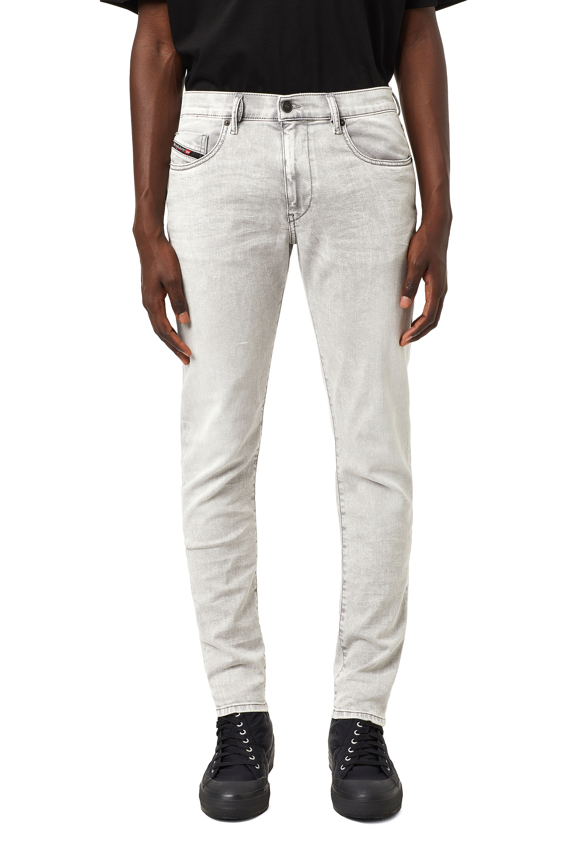 D-Strukt 069RE, Light Grey Diesel - D-Strukt 069RE, Light Grey - Jeans - Image 1
