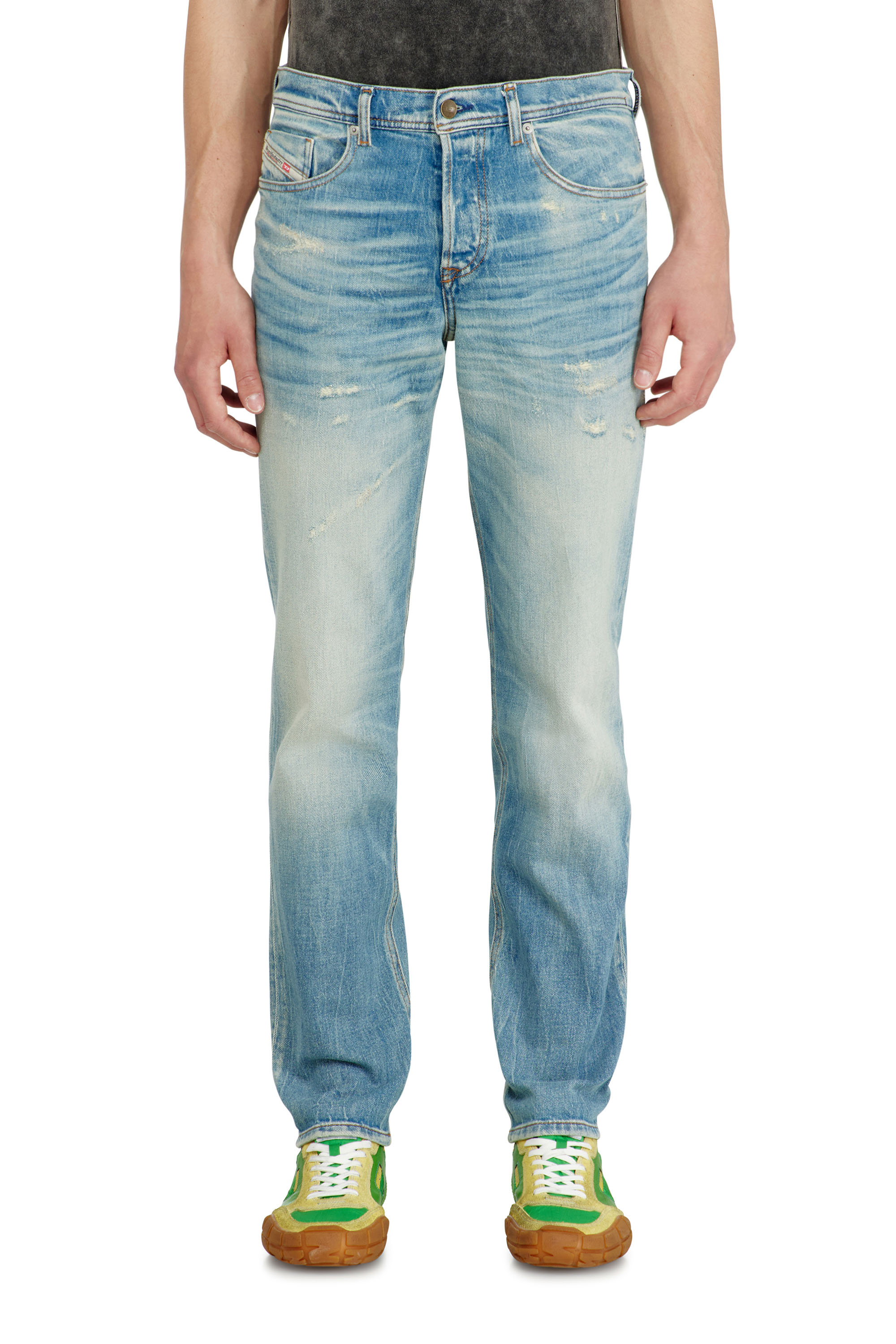 Diesel - Man's Regular Jeans 2023 D-Finitive 09P33, Light Blue - 2