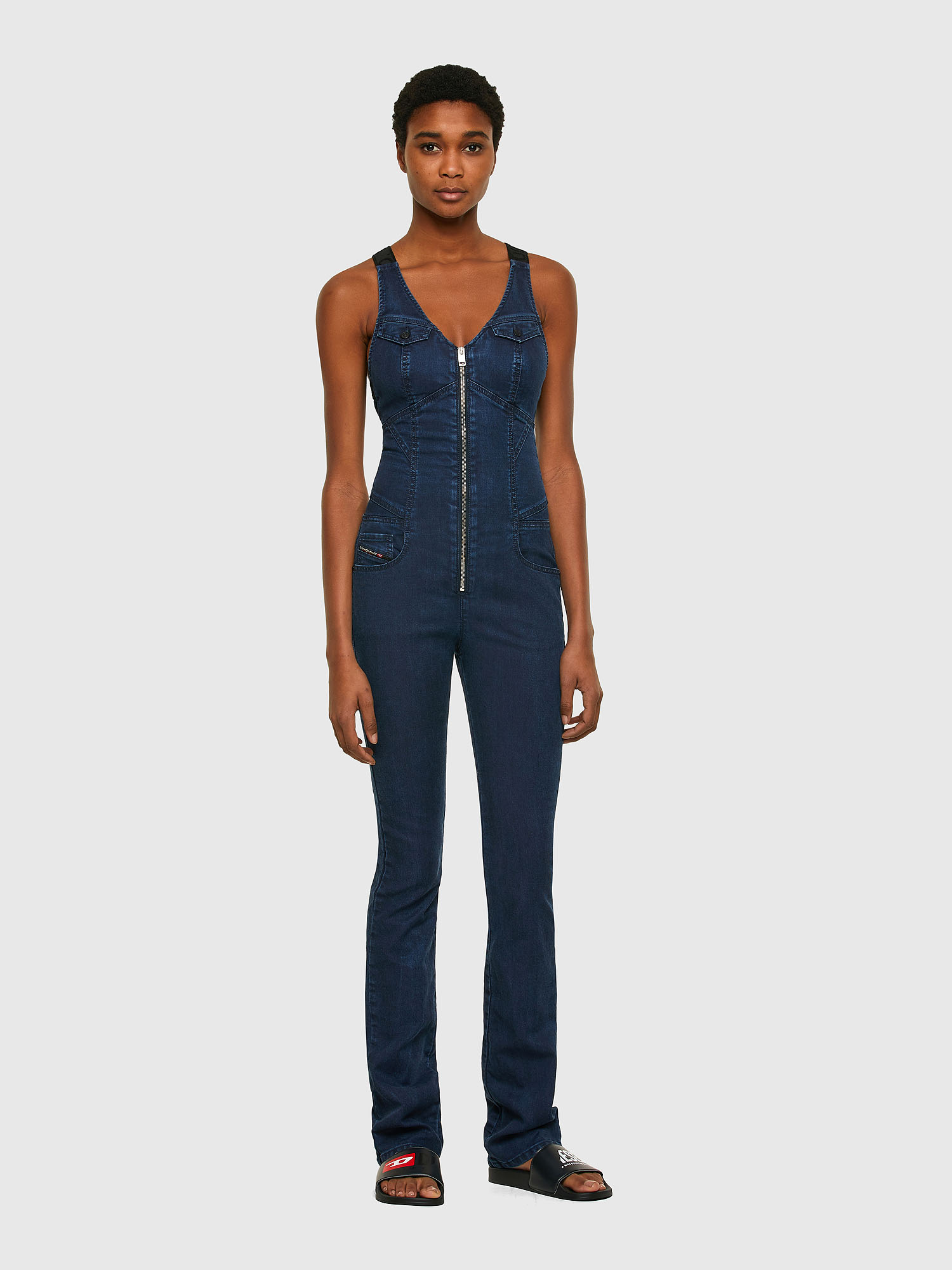 D-JISIL-SP JOGGJEANS, Dark Blue Diesel - D-JISIL-SP JOGGJEANS, Dark Blue - Jumpsuits - Image 1