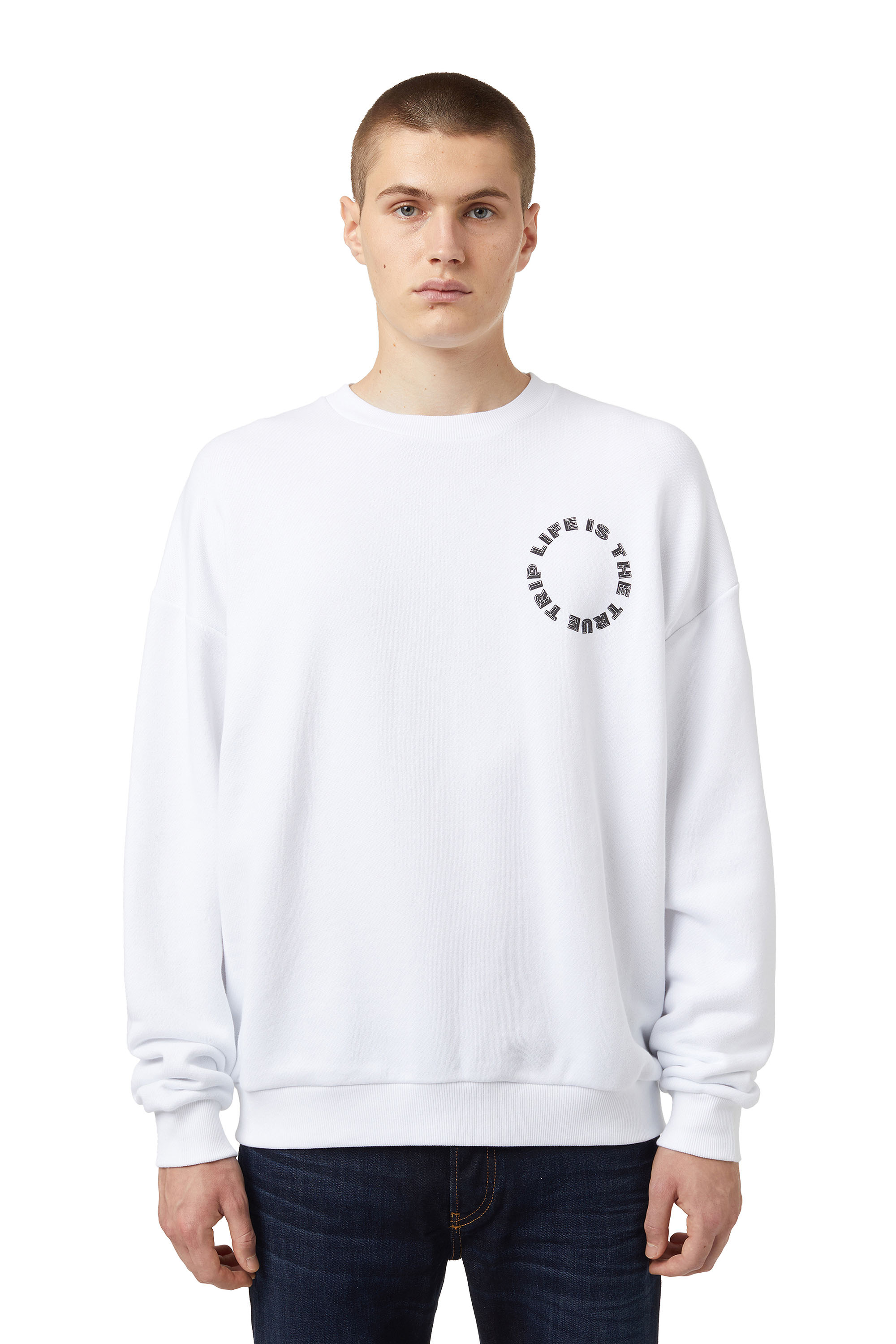 S-MART-B3, White Diesel - S-MART-B3, White - Sweaters - Image 1