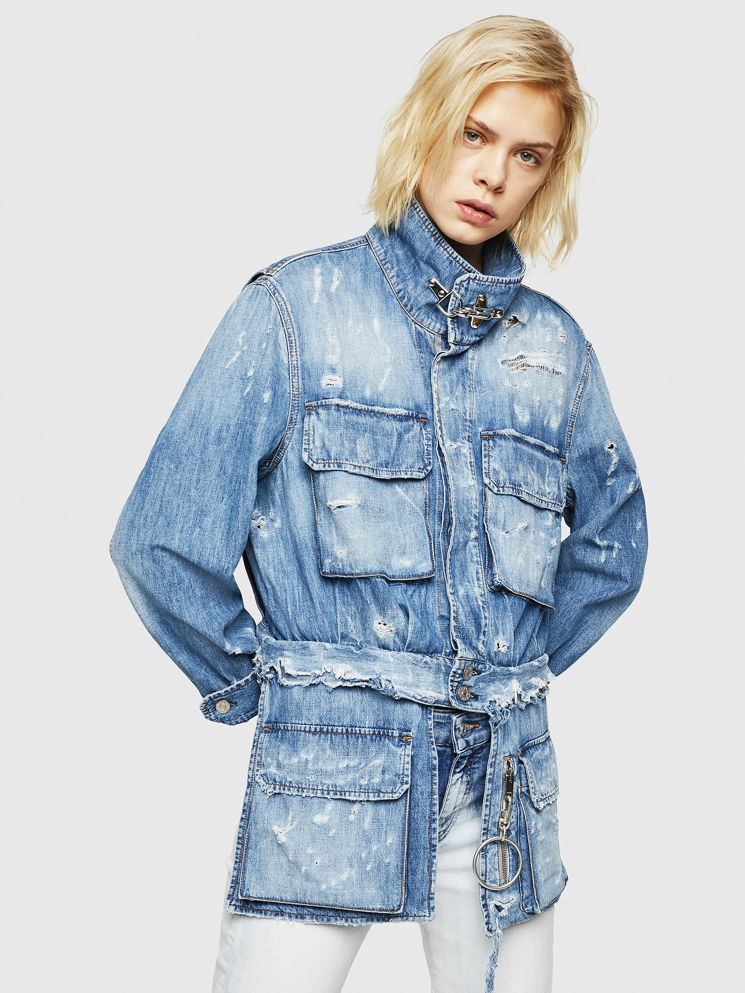 Diesel convertible denim coat Clearance