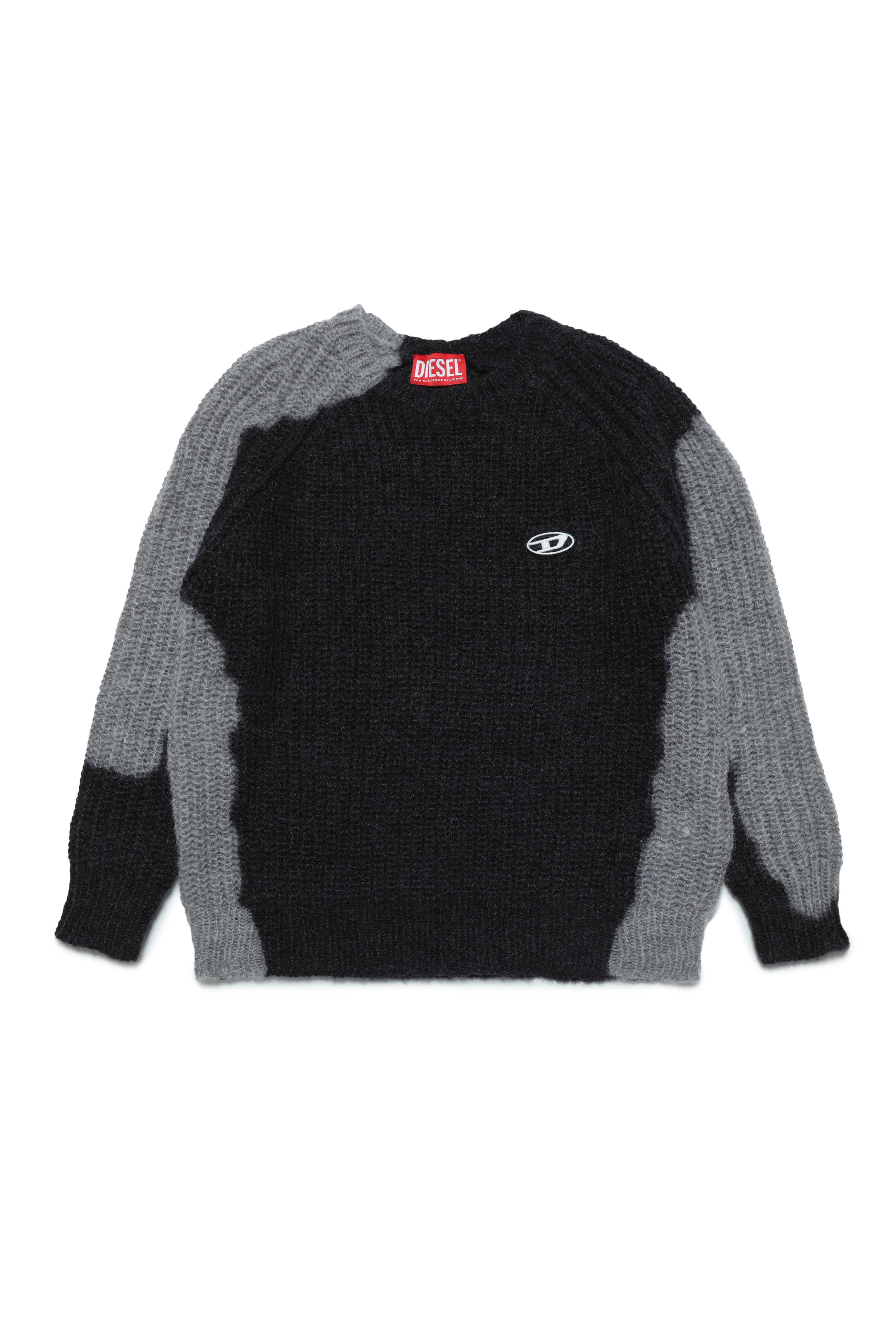 Faded jumper in wool and mohair blend | 4-16 YEARS Girls | Diesel