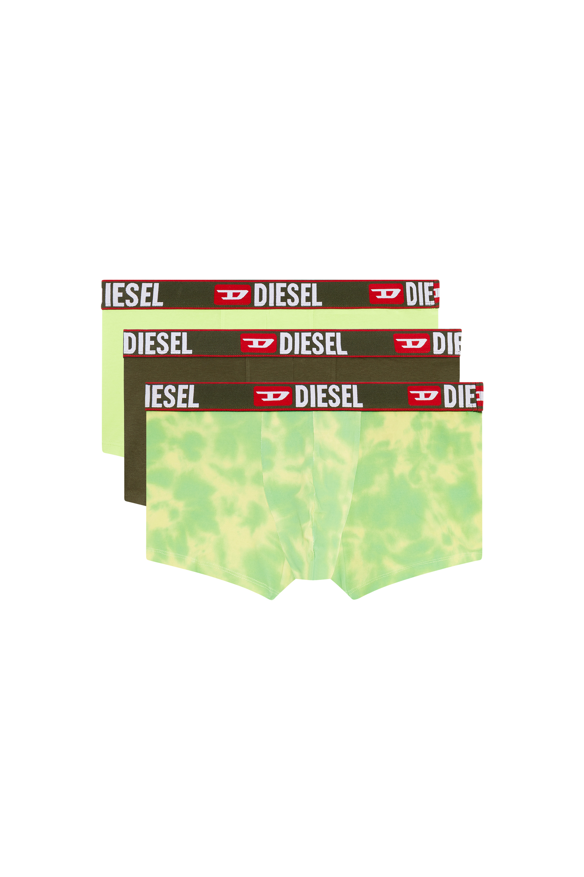 Diesel - UMBX-DAMIENTHREEPACK, Black/Green - Image 1