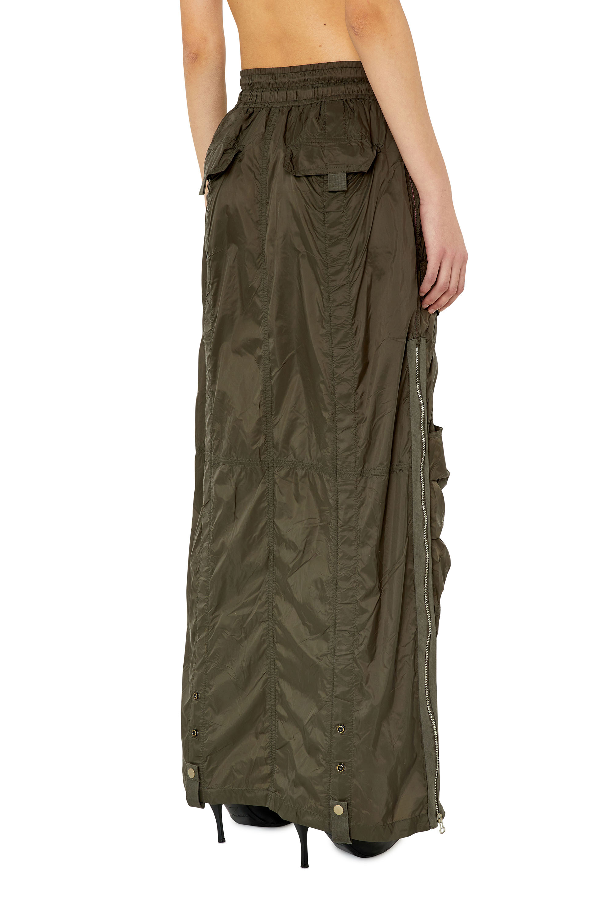 O-CREP Woman: Long skirt with cargo pockets | Diesel