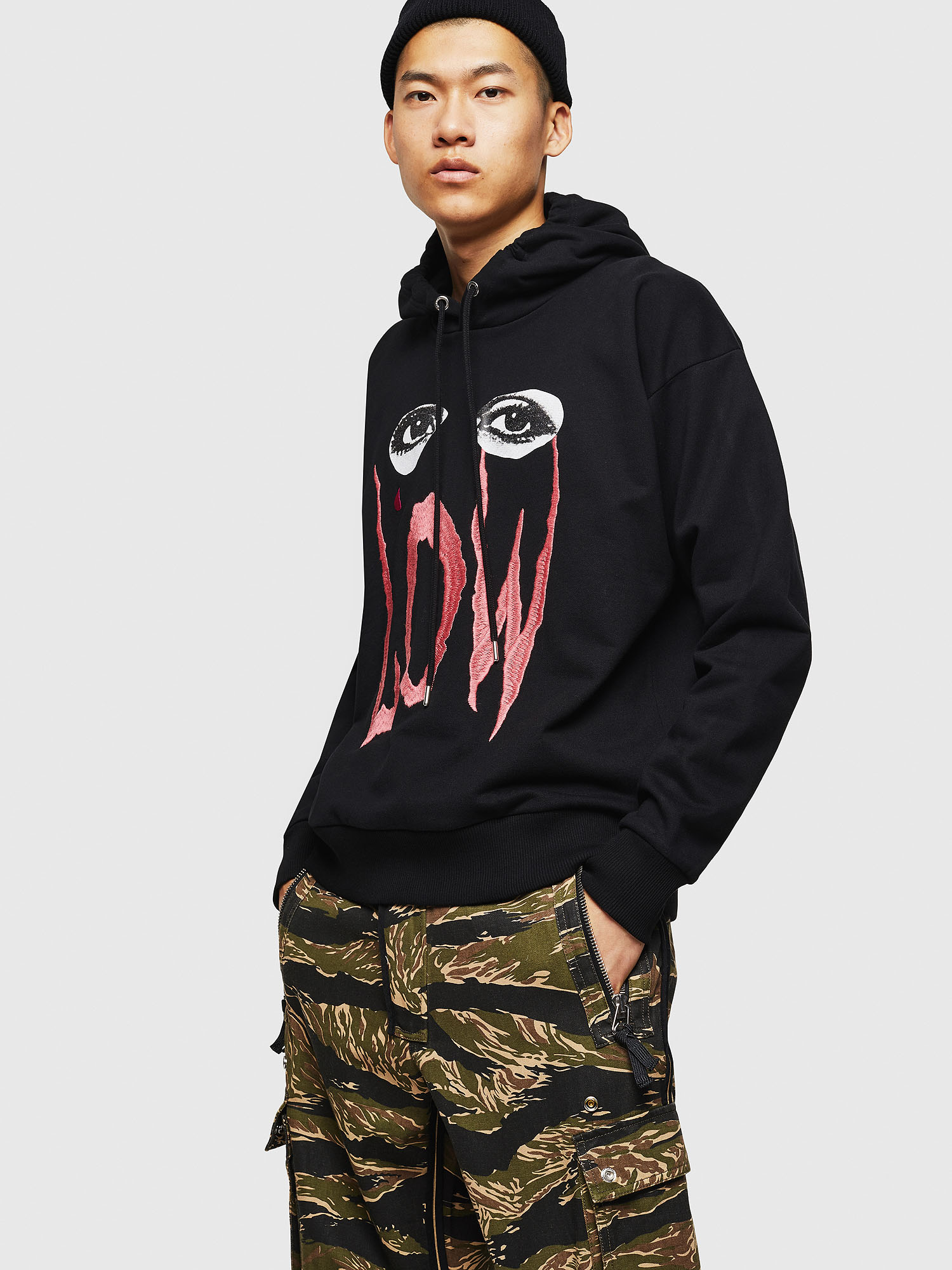 S-ALBY-B6, Black Diesel - S-ALBY-B6, Black - Sweaters - Image 1