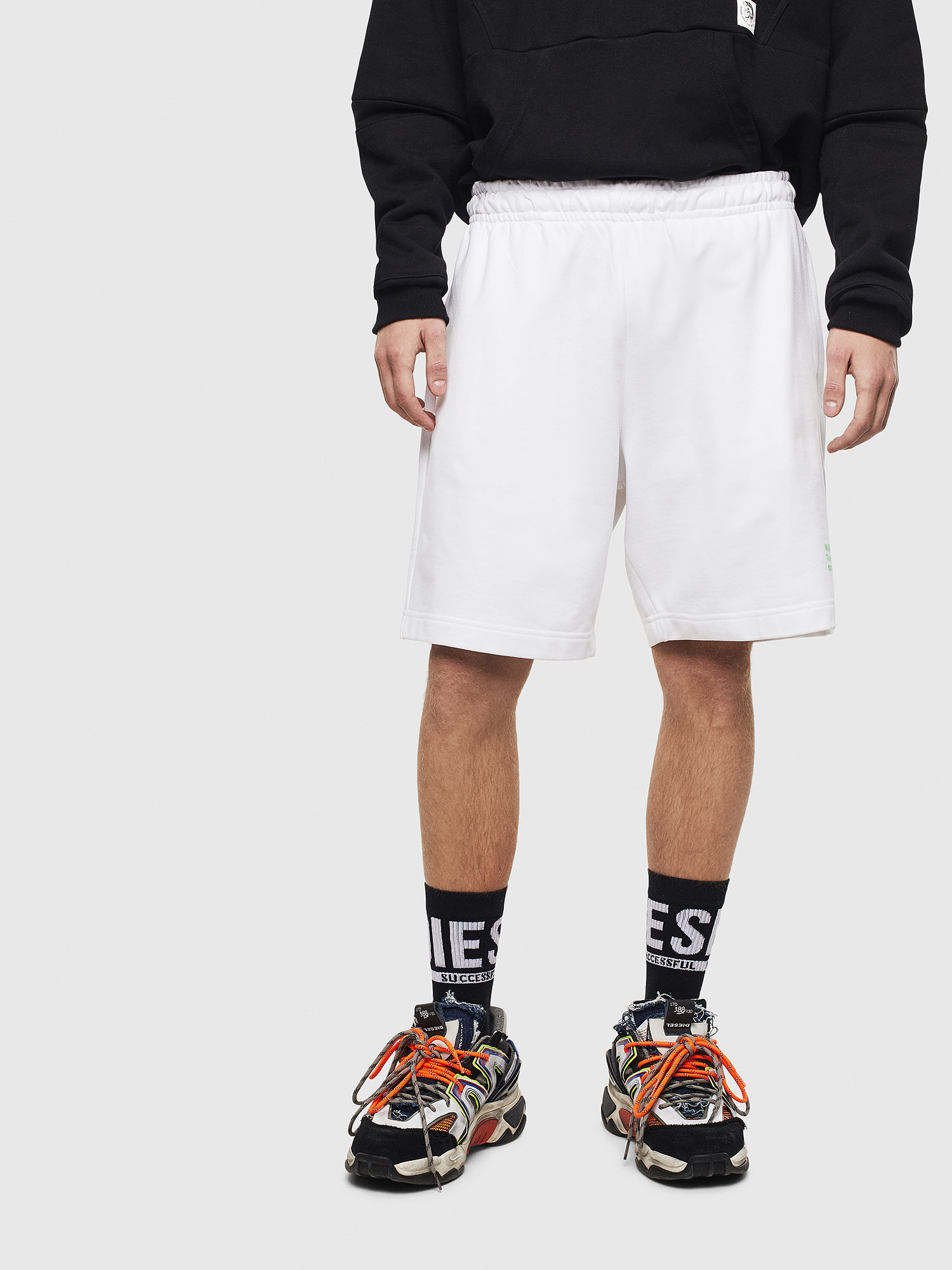 P-BOXIER, White Diesel - P-BOXIER, White - Shorts - Image 1