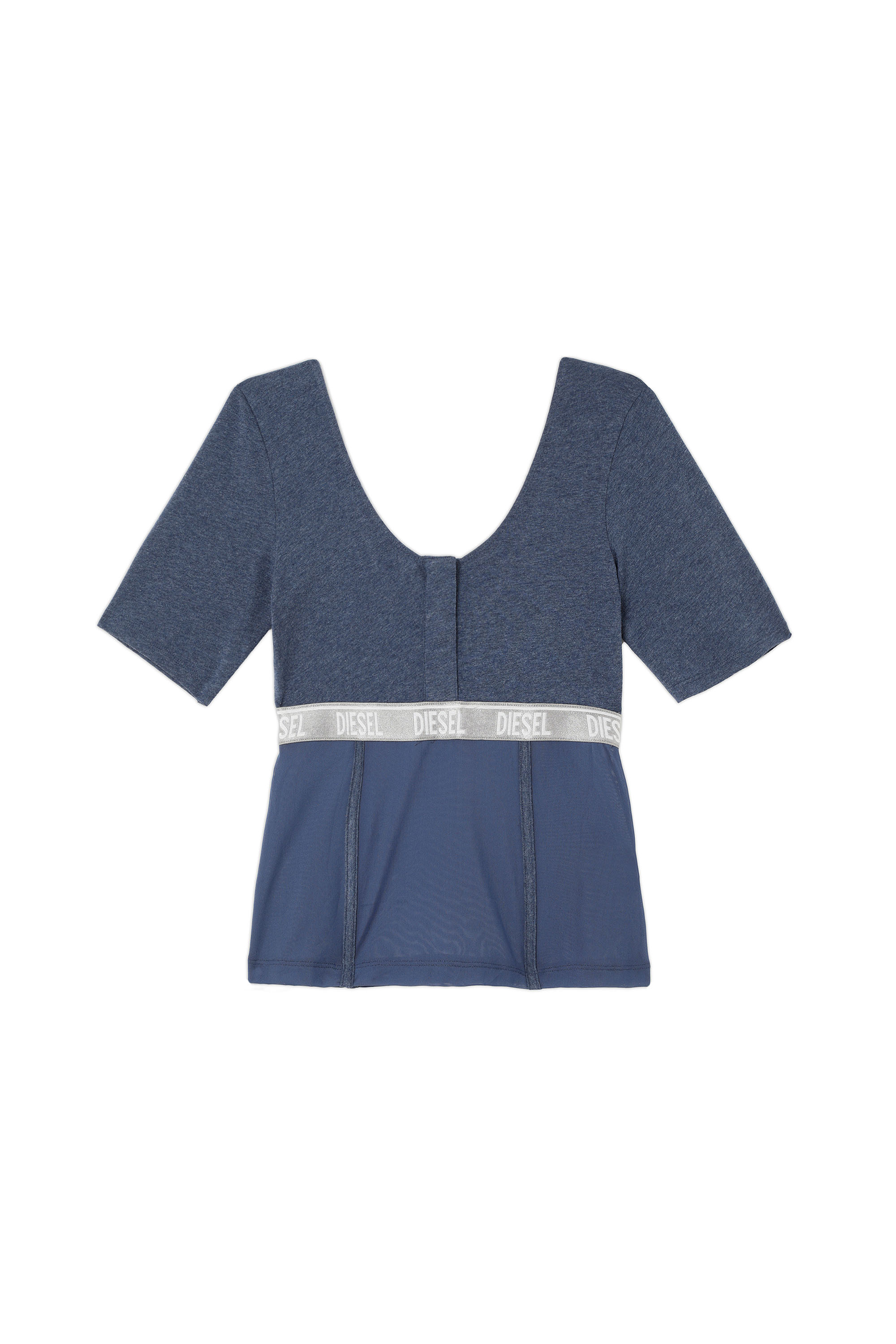UFTEE-TOPCUT-DN, Blue Diesel - UFTEE-TOPCUT-DN, Blue - T-Shirts - Image 1
