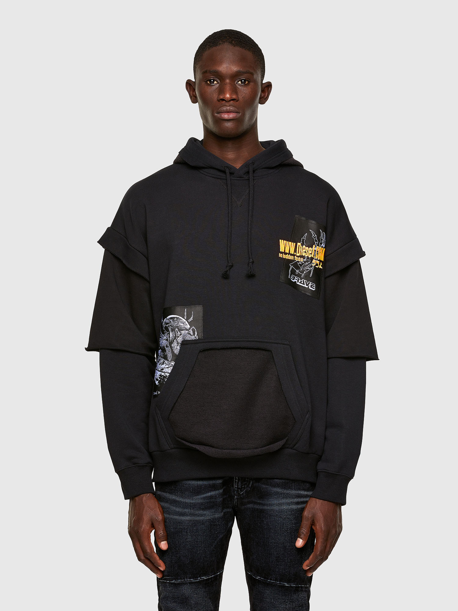 S-UBBER, Black Diesel - S-UBBER, Black - Sweaters - Image 1
