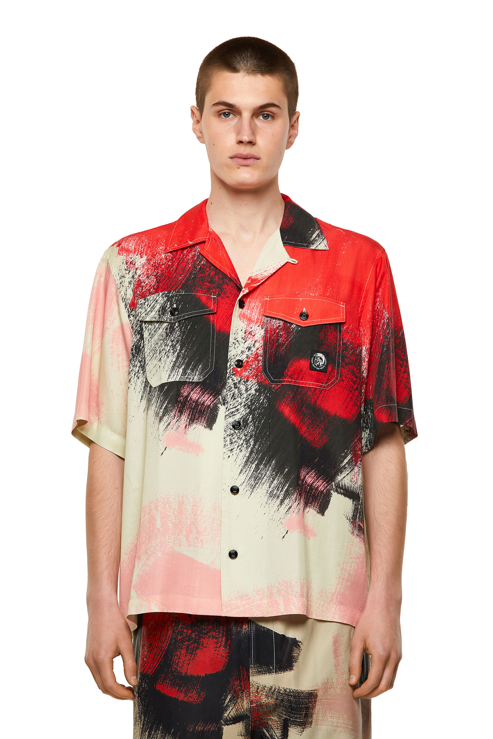 S-WOLF-ALL, Red/White Diesel - S-WOLF-ALL, Red/White - Shirts - Image 1