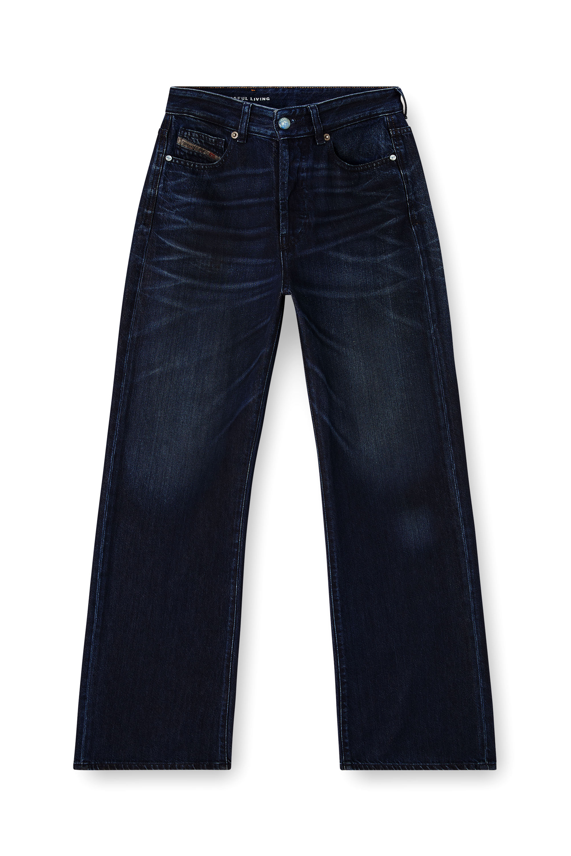 Diesel - Woman's Regular Jeans 1971 D-Sent 09N21, Dark Blue - 2