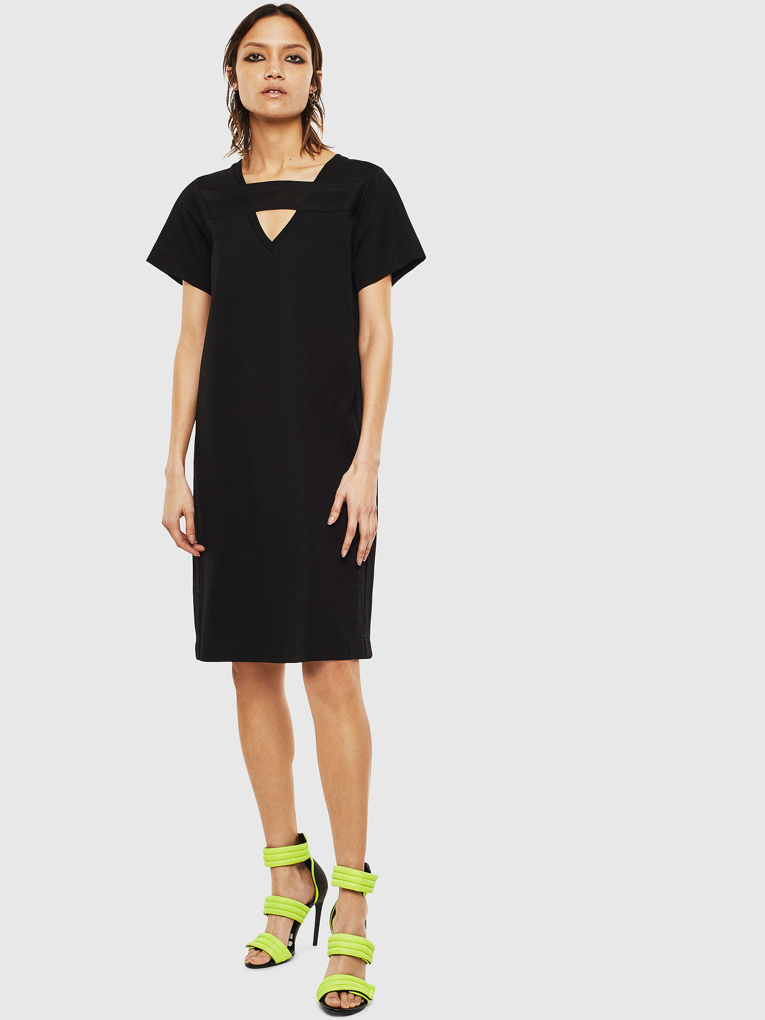 D-STRIPE, Black Diesel - D-STRIPE, Black - Dresses - Image 1