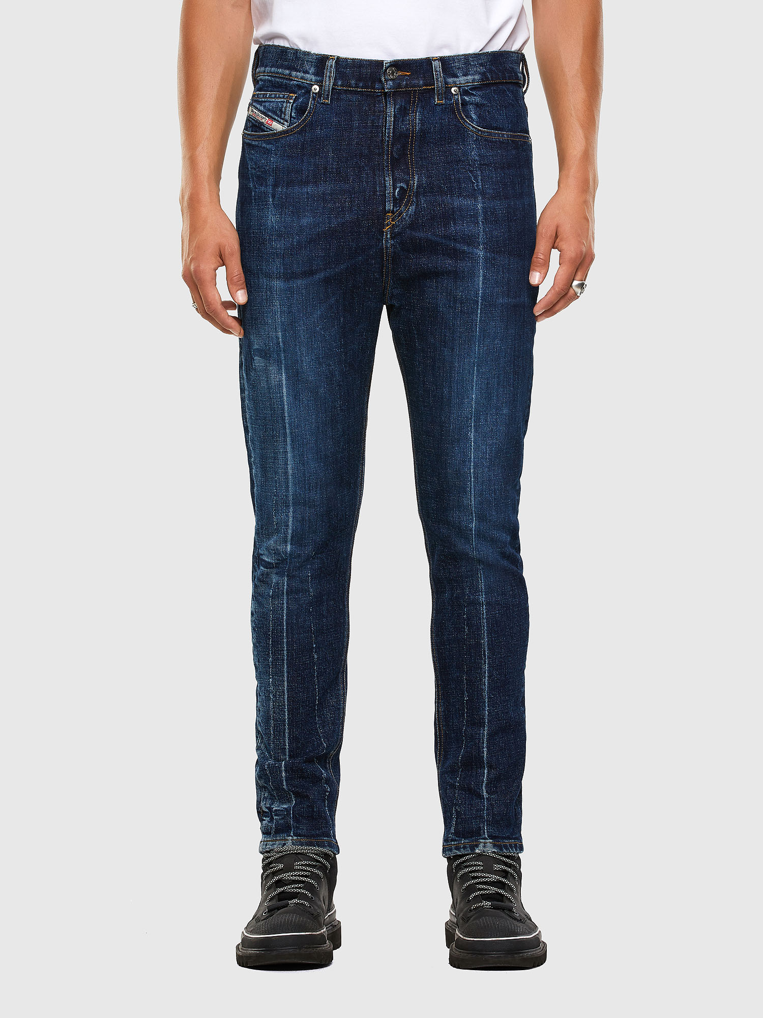 D-Vider 0092X, Medium blue Diesel - D-Vider 0092X, Medium blue - Jeans - Image 1