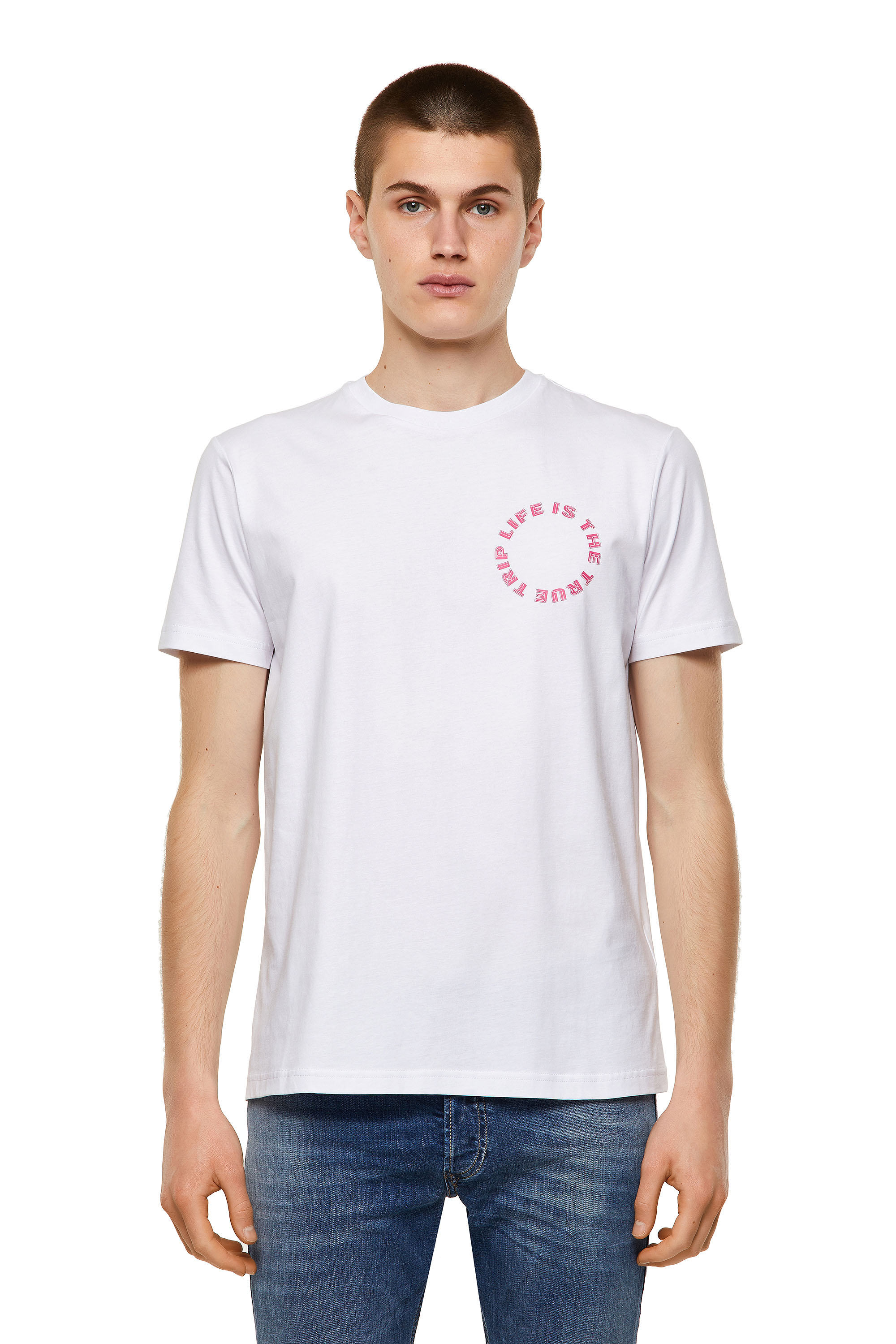 T-DIEGOS-B7, White Diesel - T-DIEGOS-B7, White - T-Shirts - Image 1