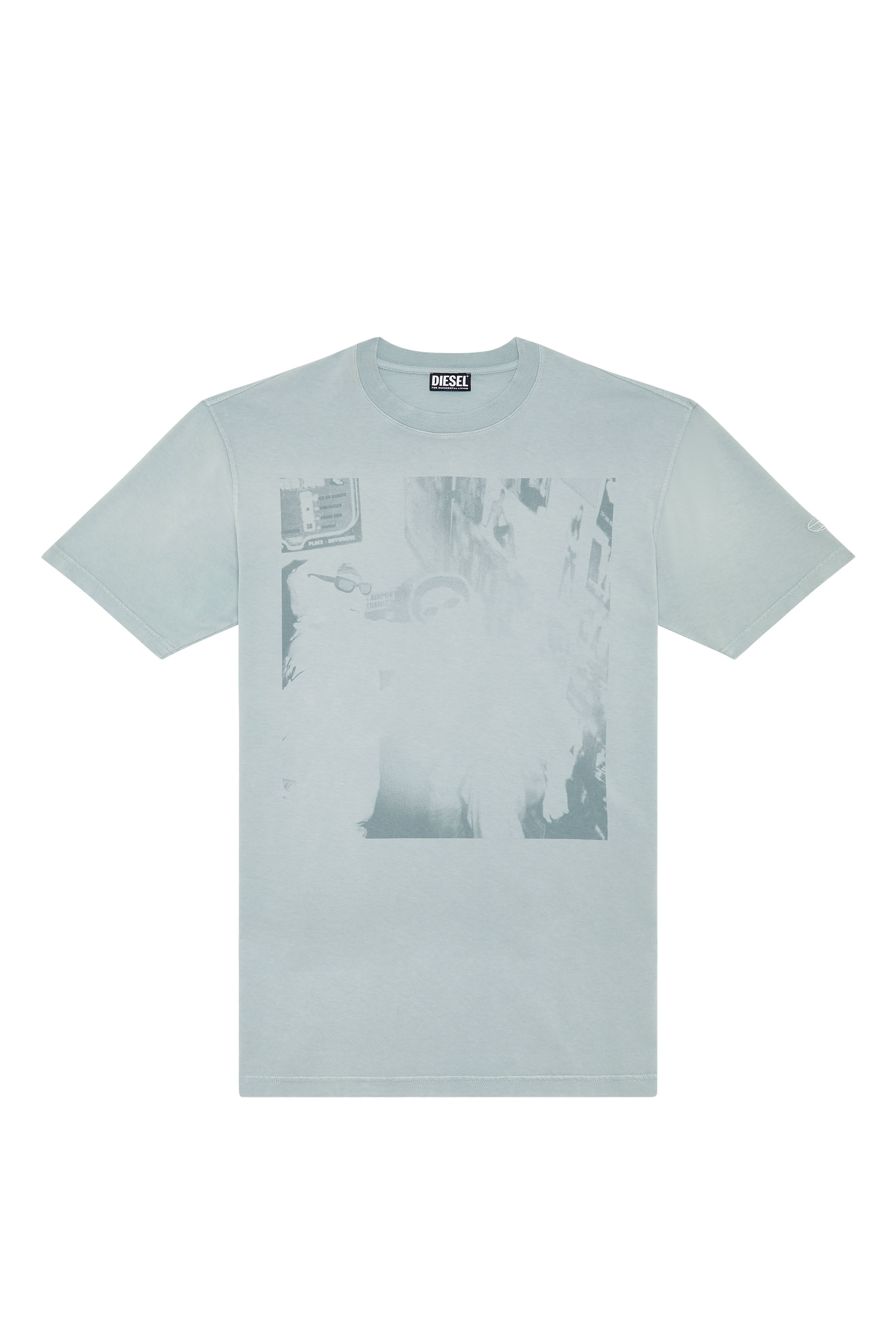 Diesel - T-WASH-G4, Grey - Image 3