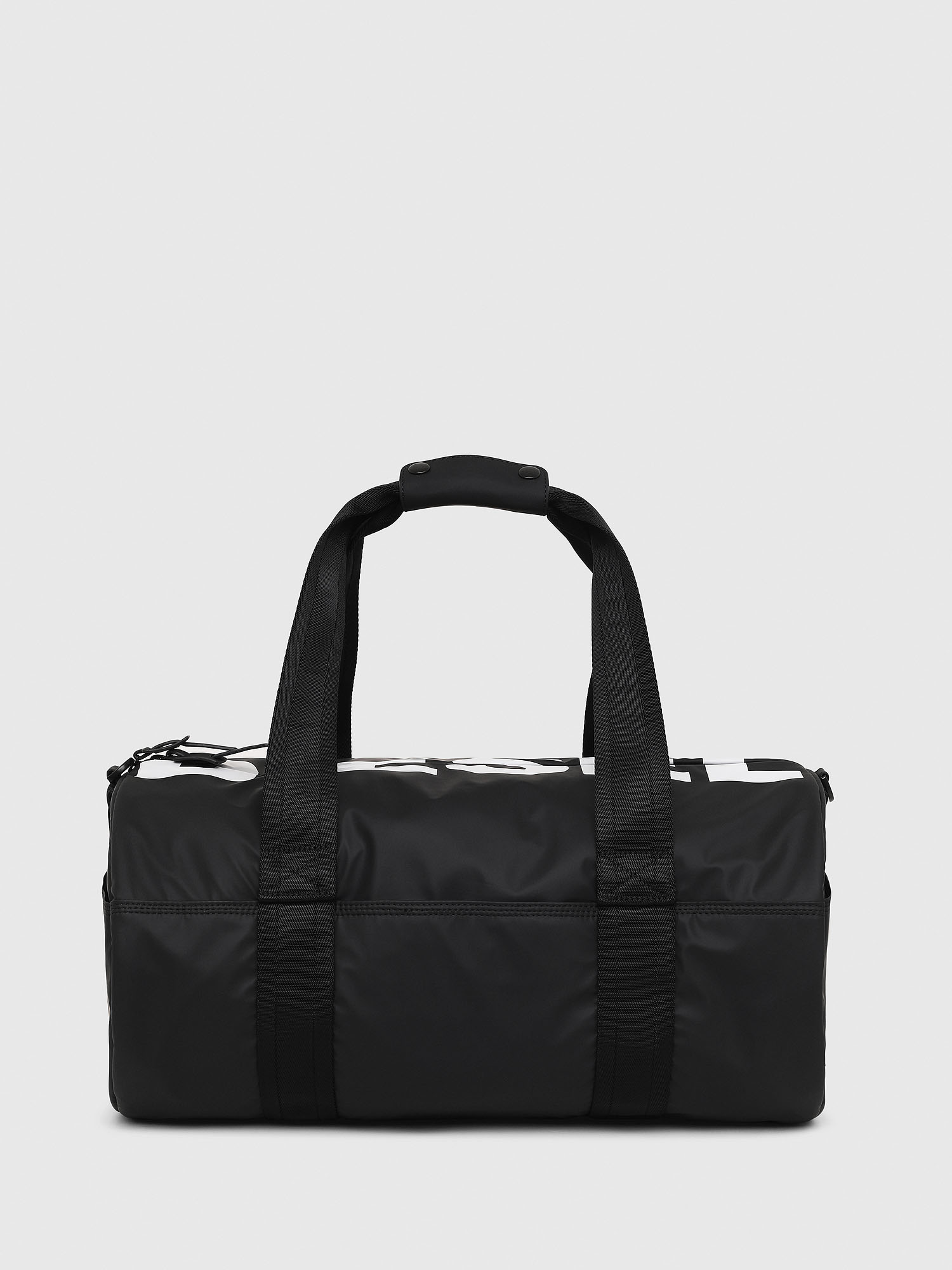F-BOLD DUFFLE, Black/White Diesel - F-BOLD DUFFLE, Black/White - Travel Bags - Image 1