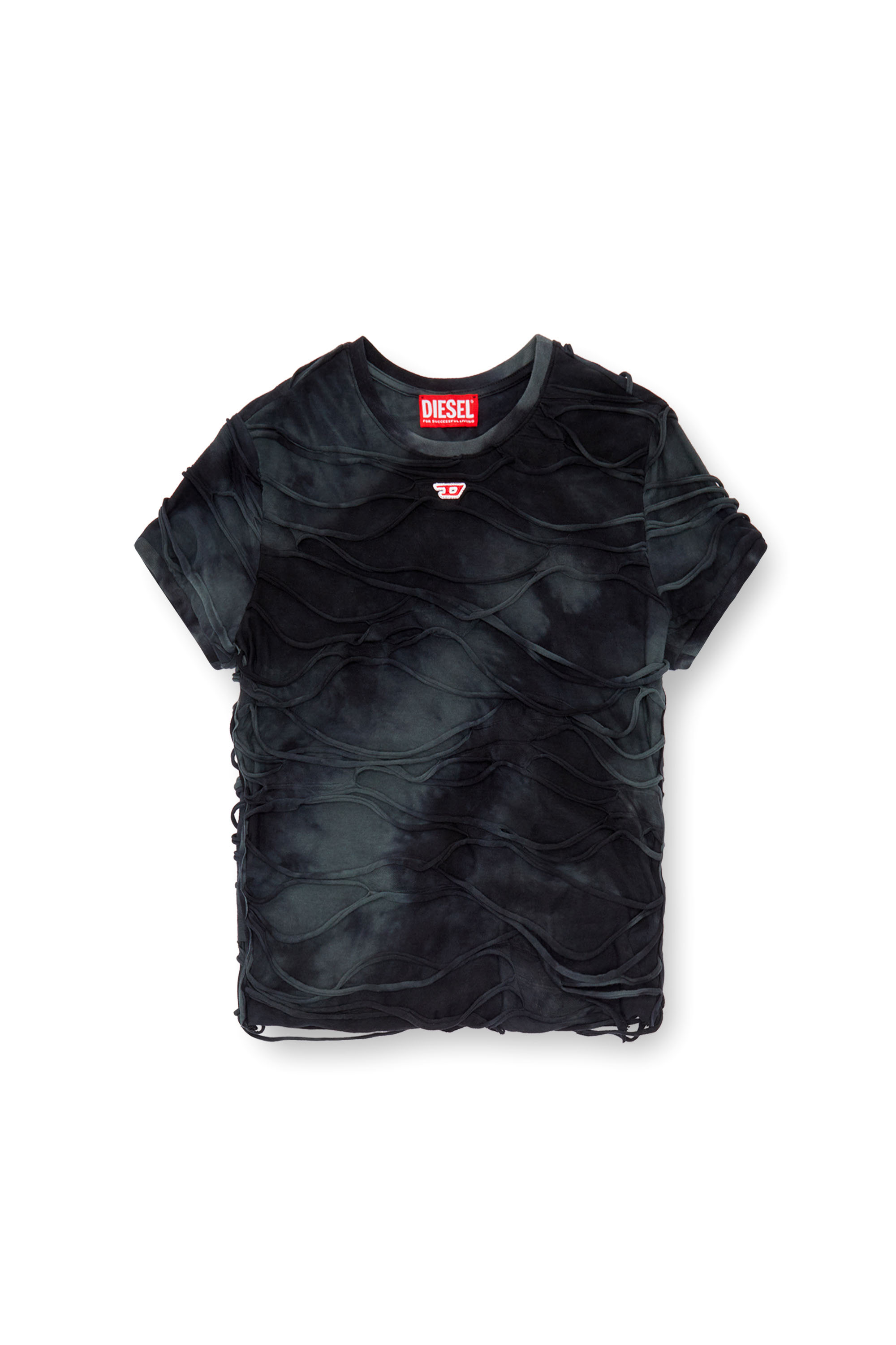 Diesel - T-UNCUTIE-LONG-P1, Black - Image 3