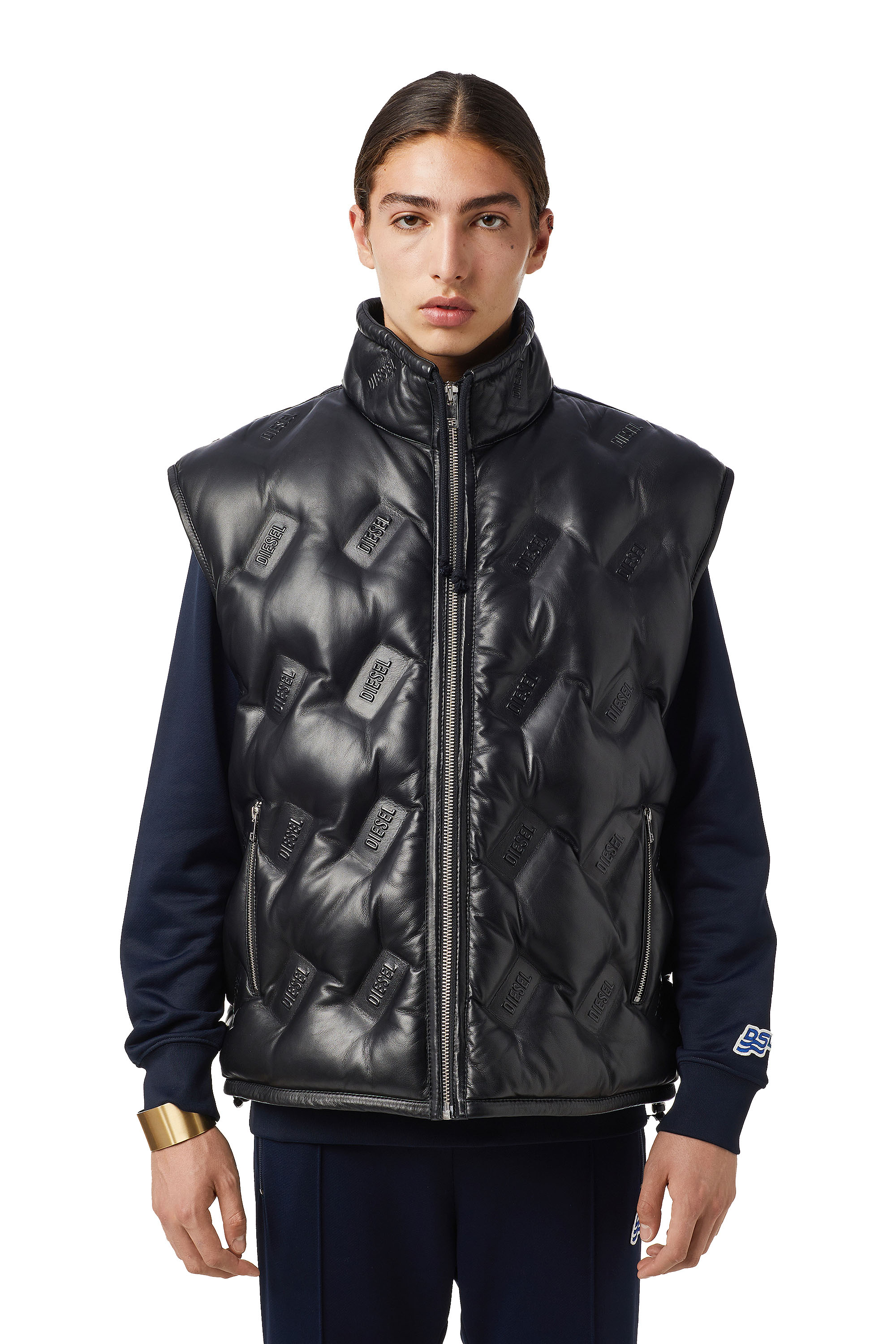 L-KUR-THERMO, Black Diesel - L-KUR-THERMO, Black - Leather jackets - Image 1