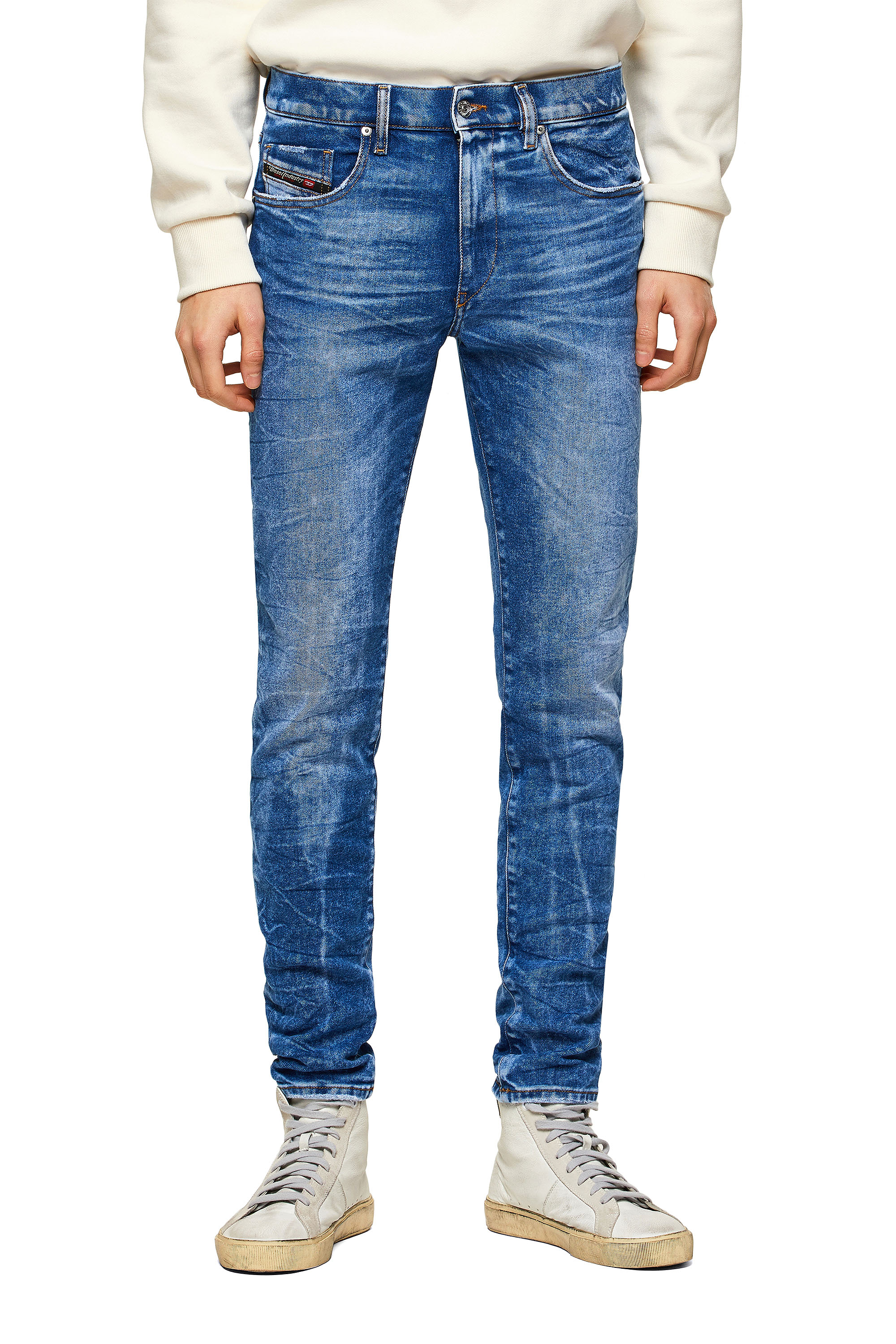 D-Strukt 009MH, Light Blue Diesel - D-Strukt 009MH, Light Blue - Jeans - Image 1