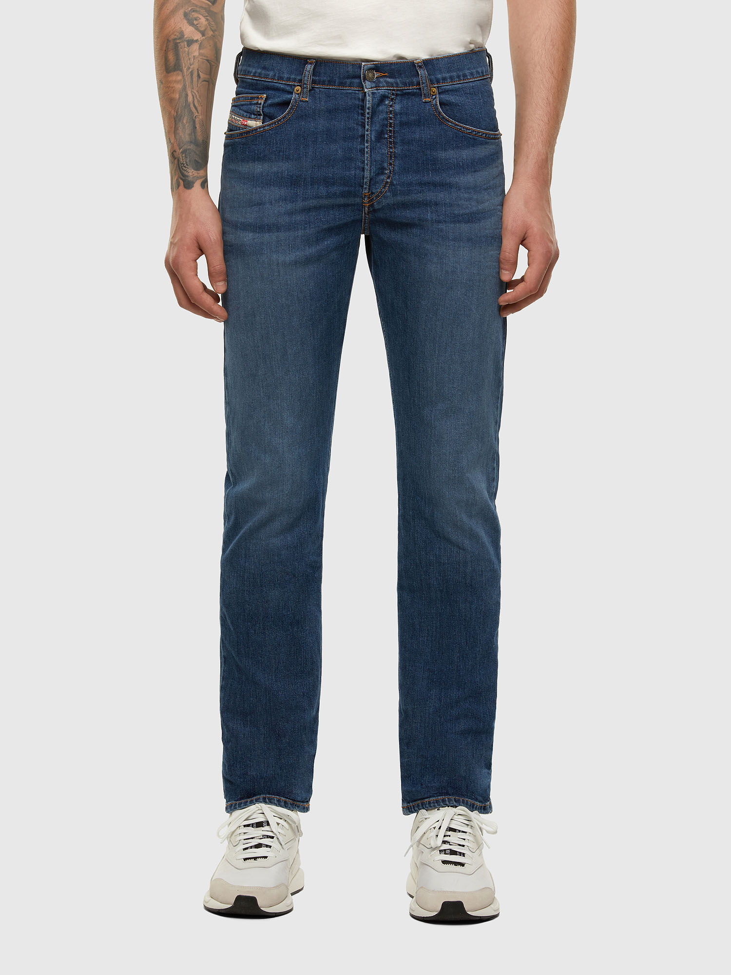 D-Mihtry 009DG, Medium blue Diesel - D-Mihtry 009DG, Medium blue - Jeans - Image 1