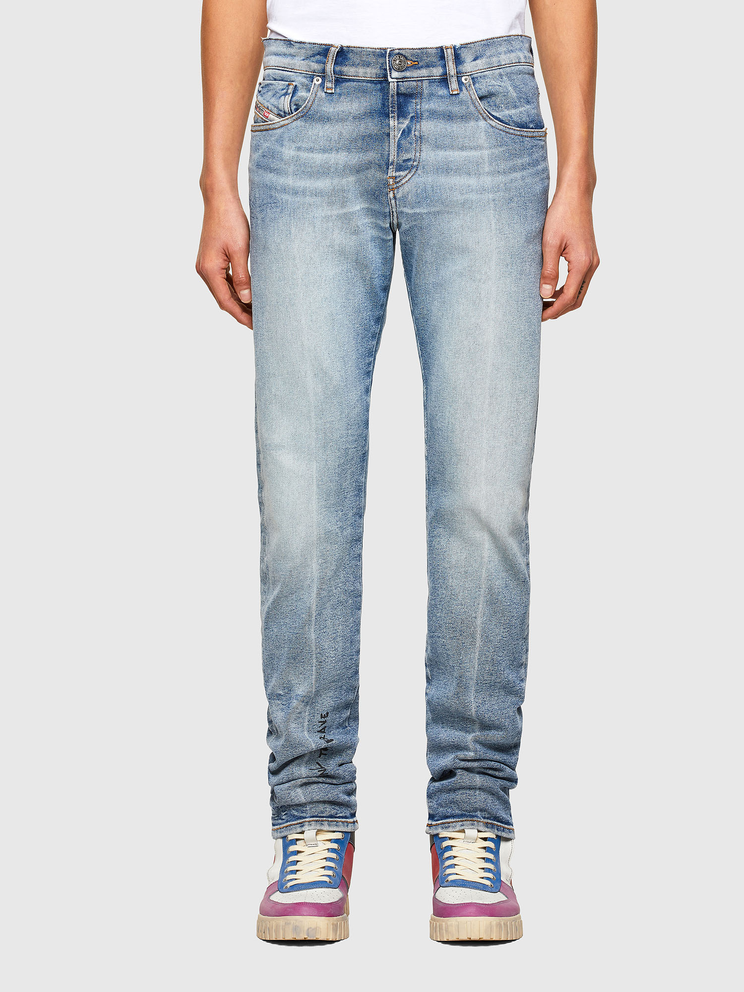 D-Kras 009VW, Light Blue Diesel - D-Kras 009VW, Light Blue - Jeans - Image 1