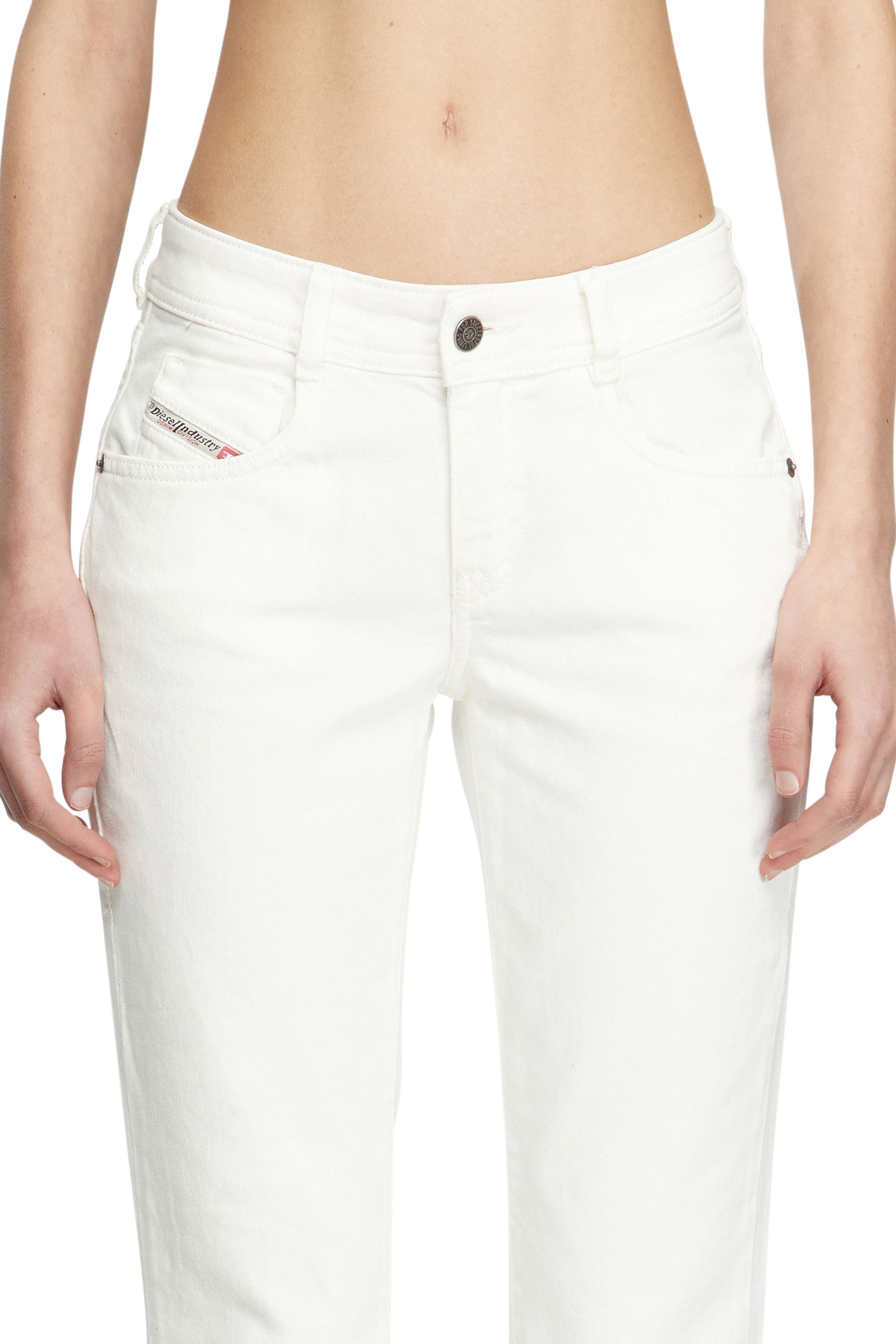 Diesel - Woman's Bootcut Jeans 1969 D-Ebbey 09D63, White - 5