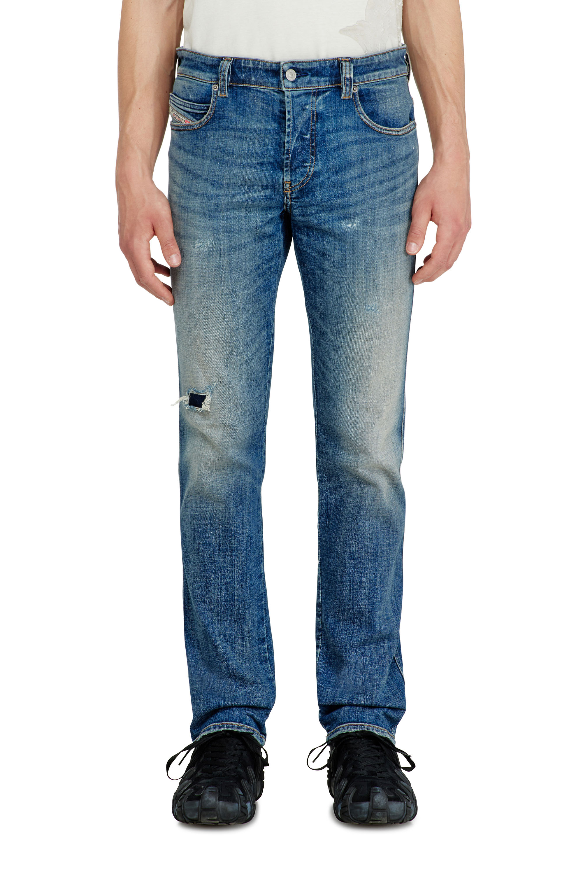 Diesel - Man's Slim Jeans 1993 D-Vyl 09P44, Medium blue - 4